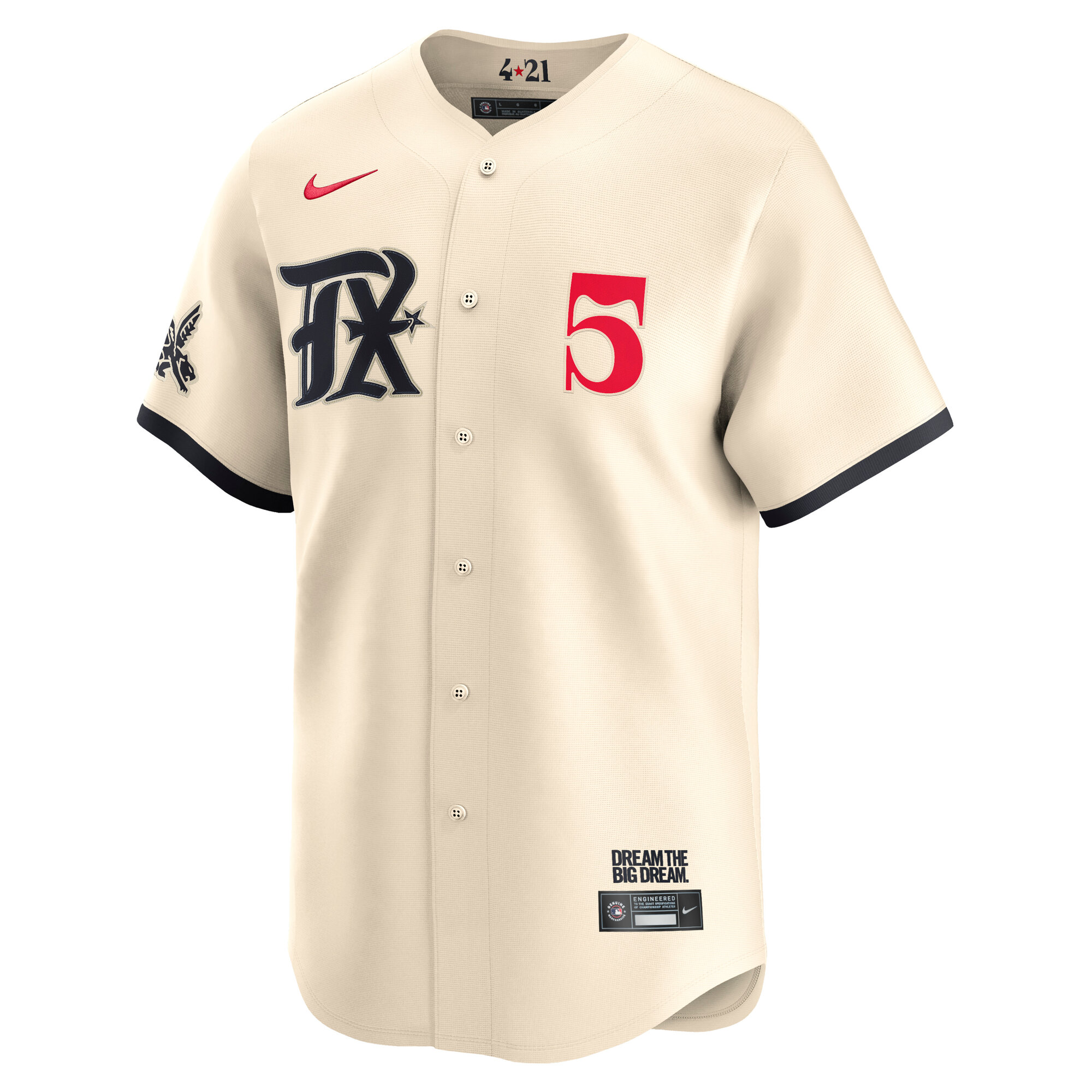 Texas Rangers Corey Seager Cream City Connect Limited Player MLB Jersey Men's