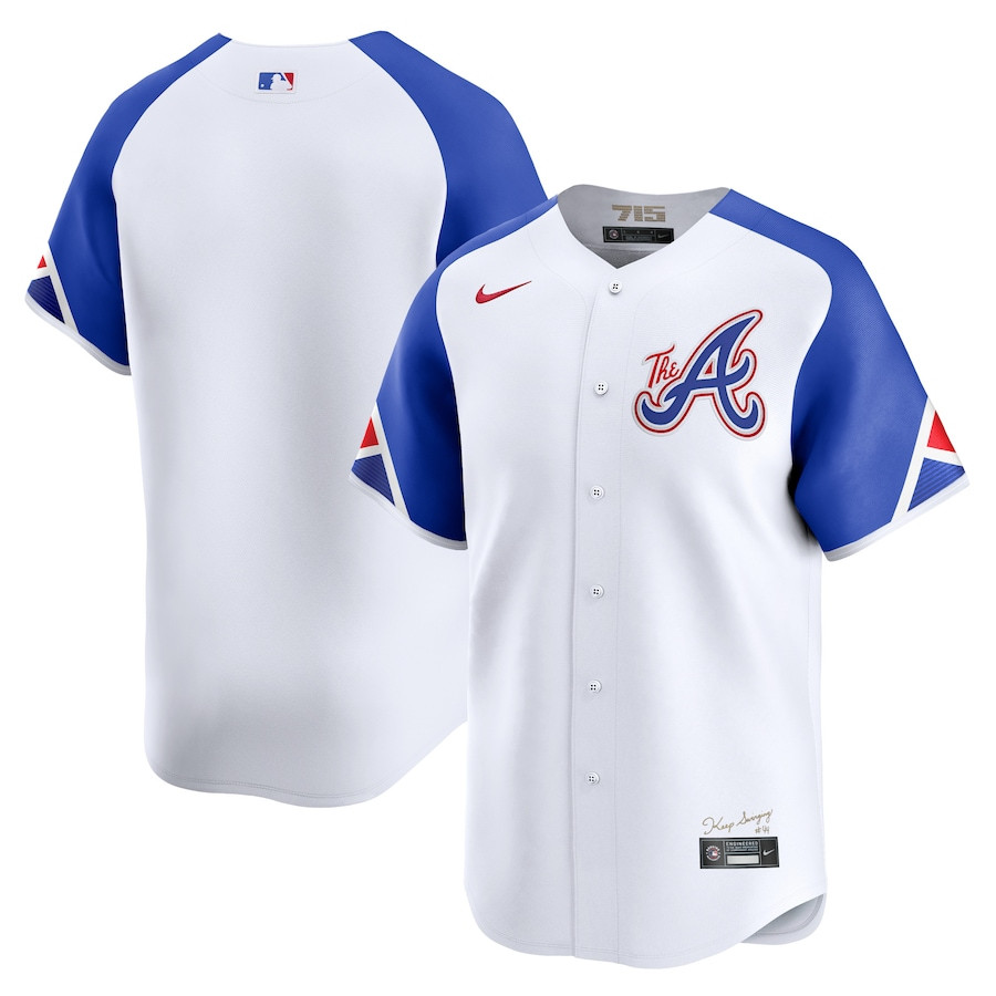 Atlanta Braves City Connect Limited White MLB Jersey Men's