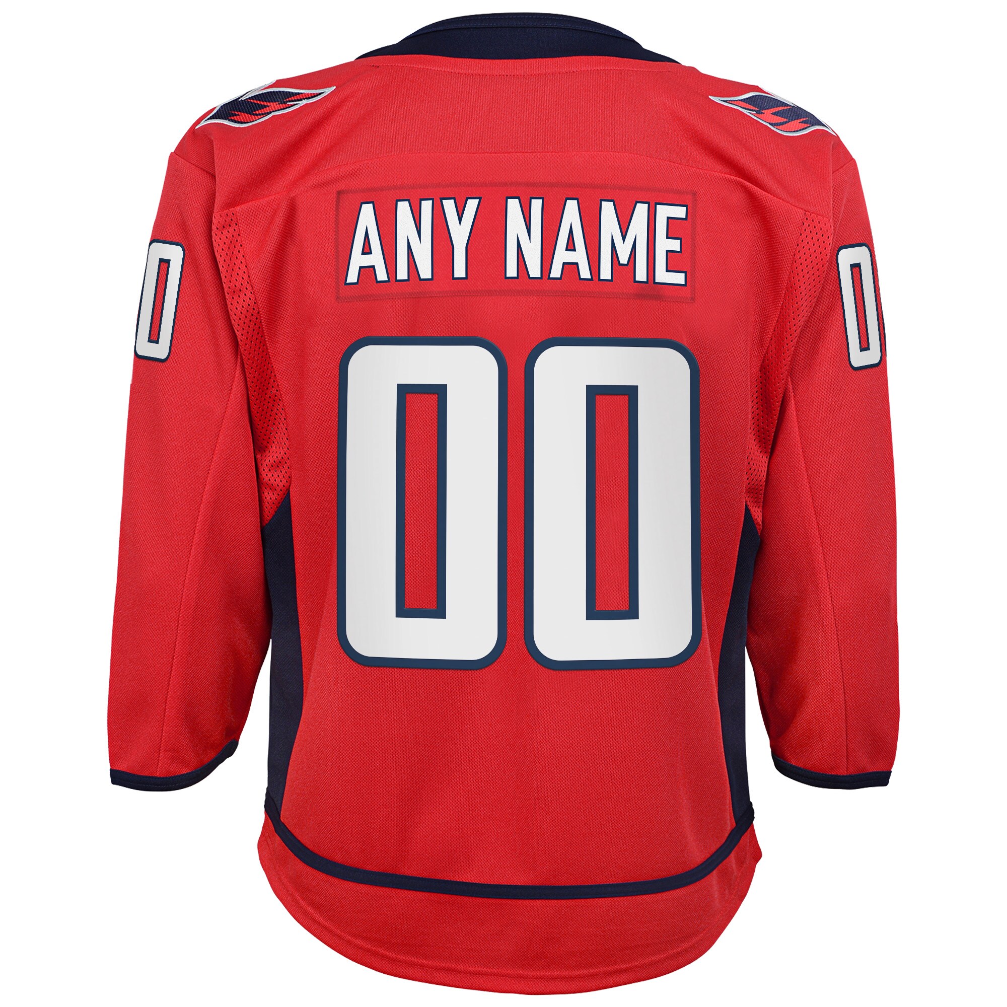 Washington Capitals Red Home Custom Premier NHL Jersey Youth