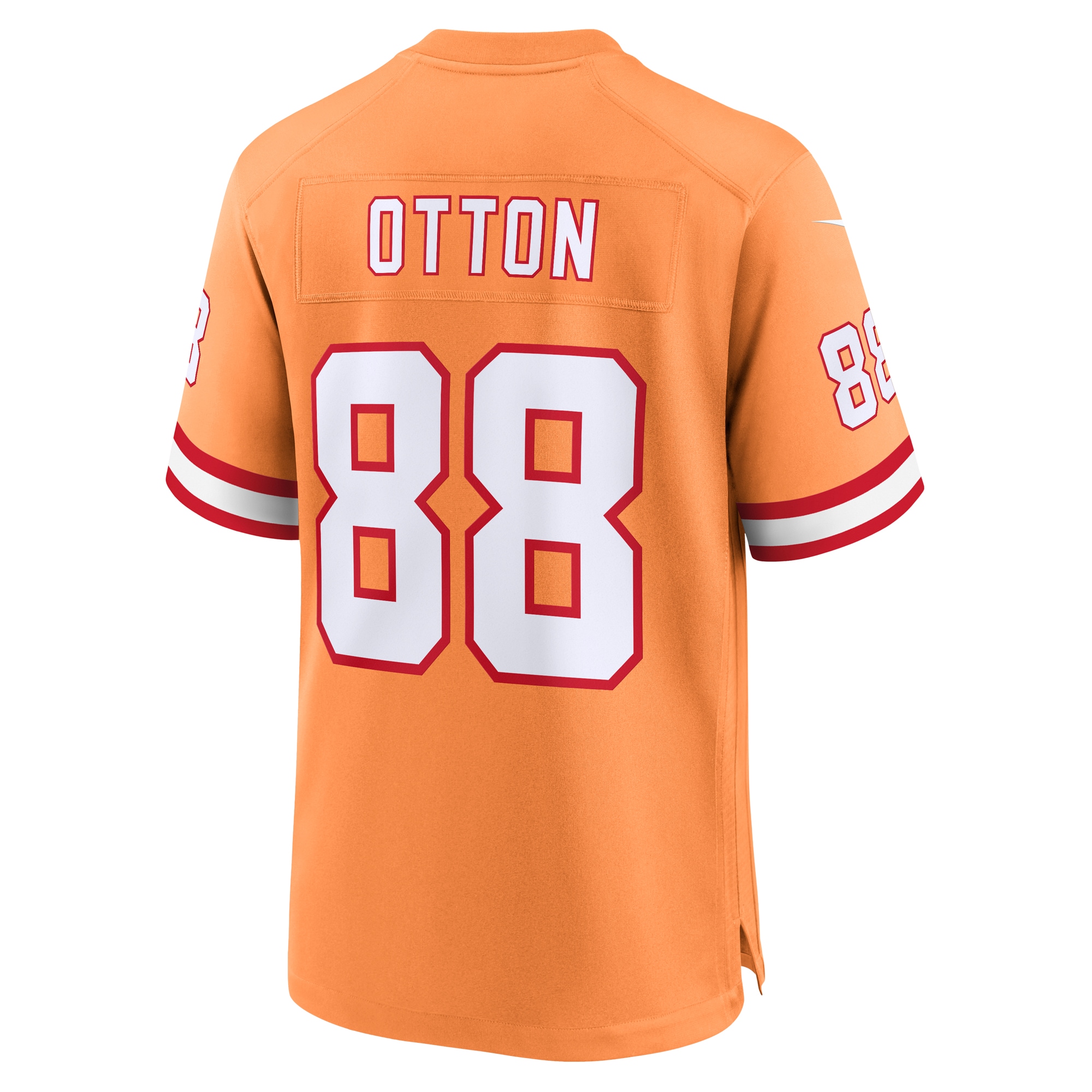 Tampa Bay Buccaneers Cade Otton Orange Throwback Game NFL Jersey Men's
