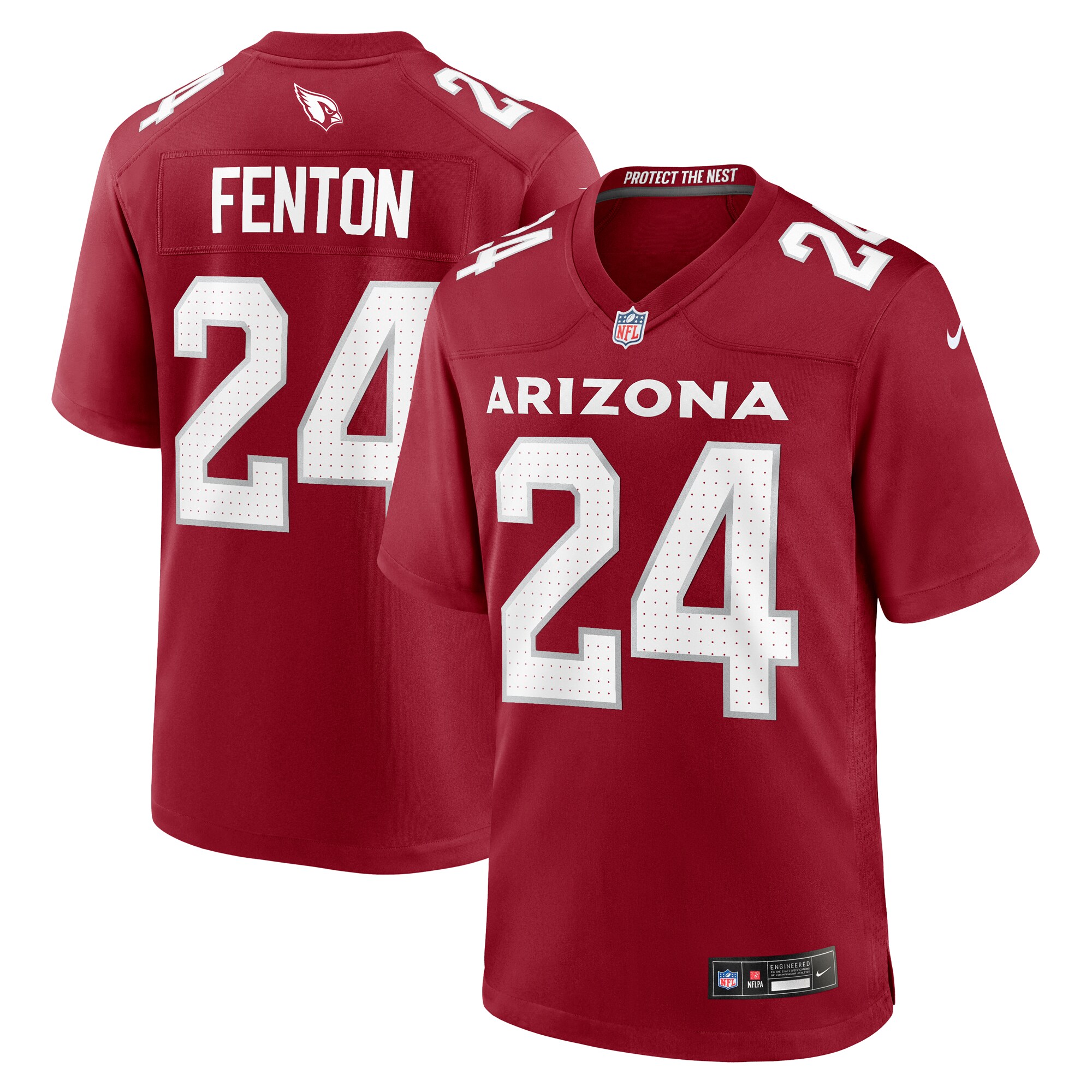 Arizona Cardinals Rashad Fenton Cardinal Game Player NFL Jersey Men's