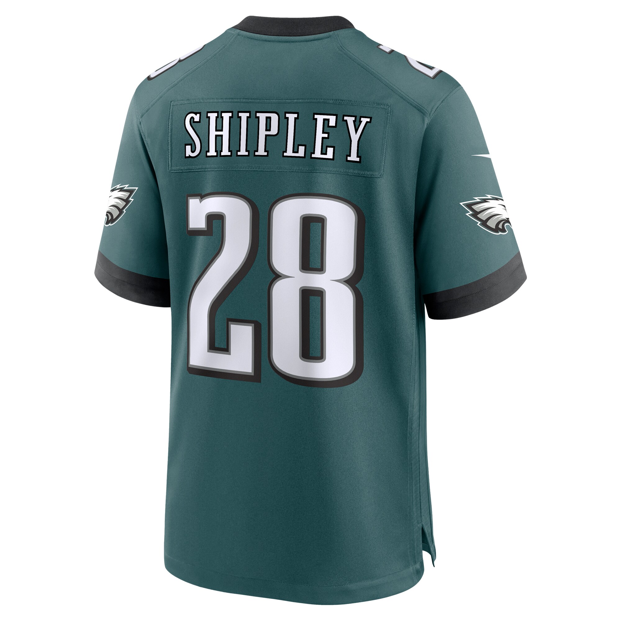 Philadelphia Eagles Will Shipley Midnight Green Team Game NFL Jersey Men's
