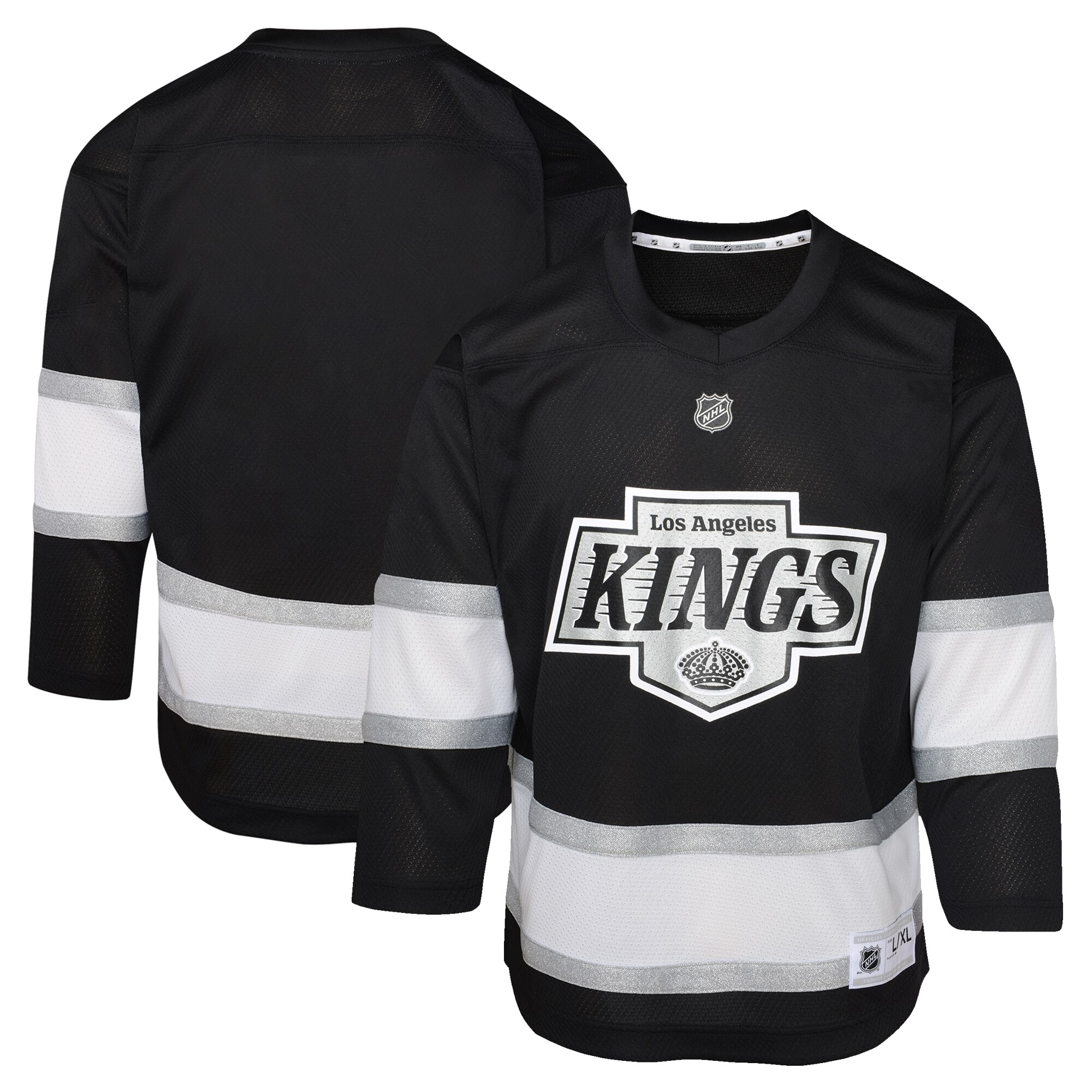 Los Angeles Kings Black Home NHL Jersey Youth