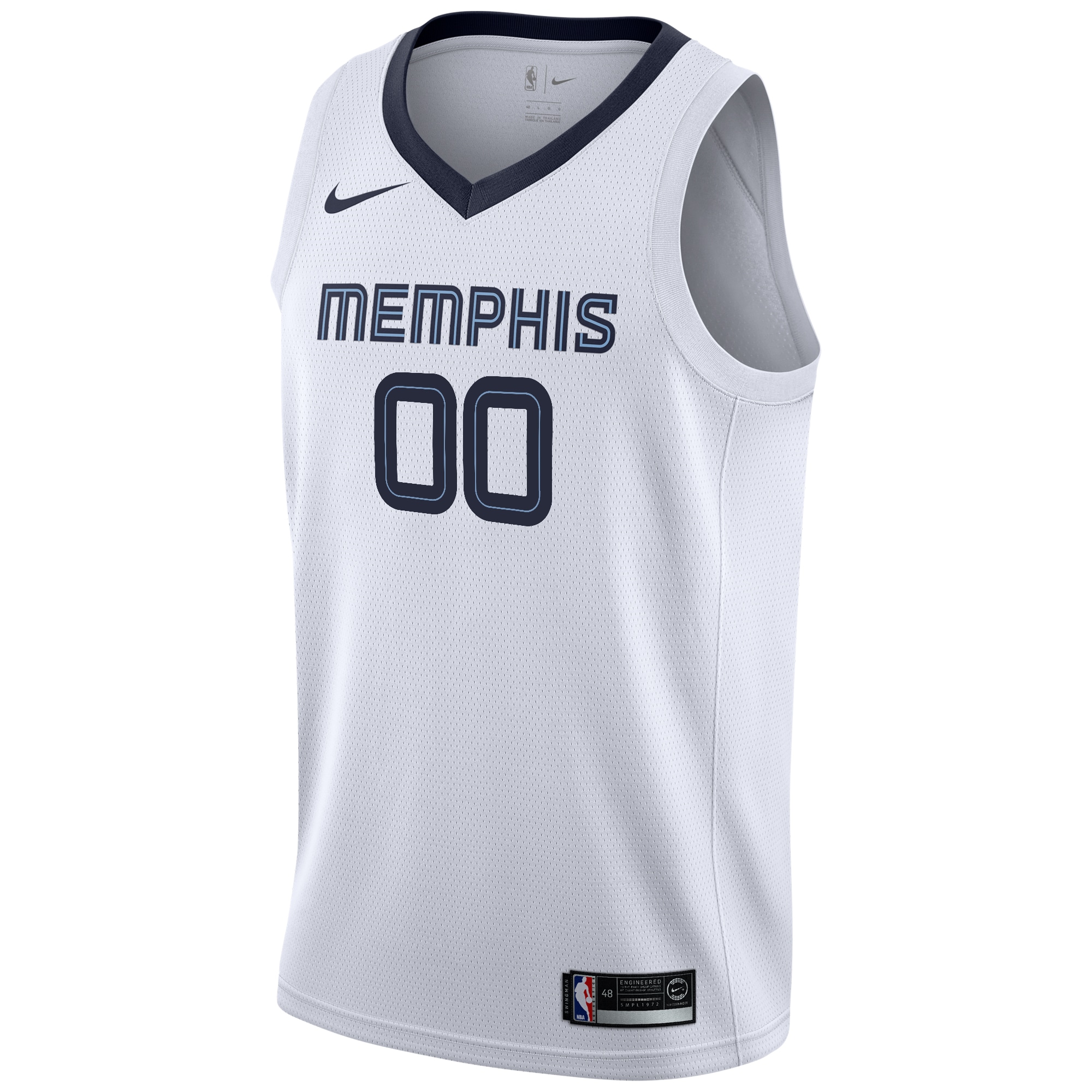 Memphis Grizzlies Association Swingman Custom NBA Jersey Youth