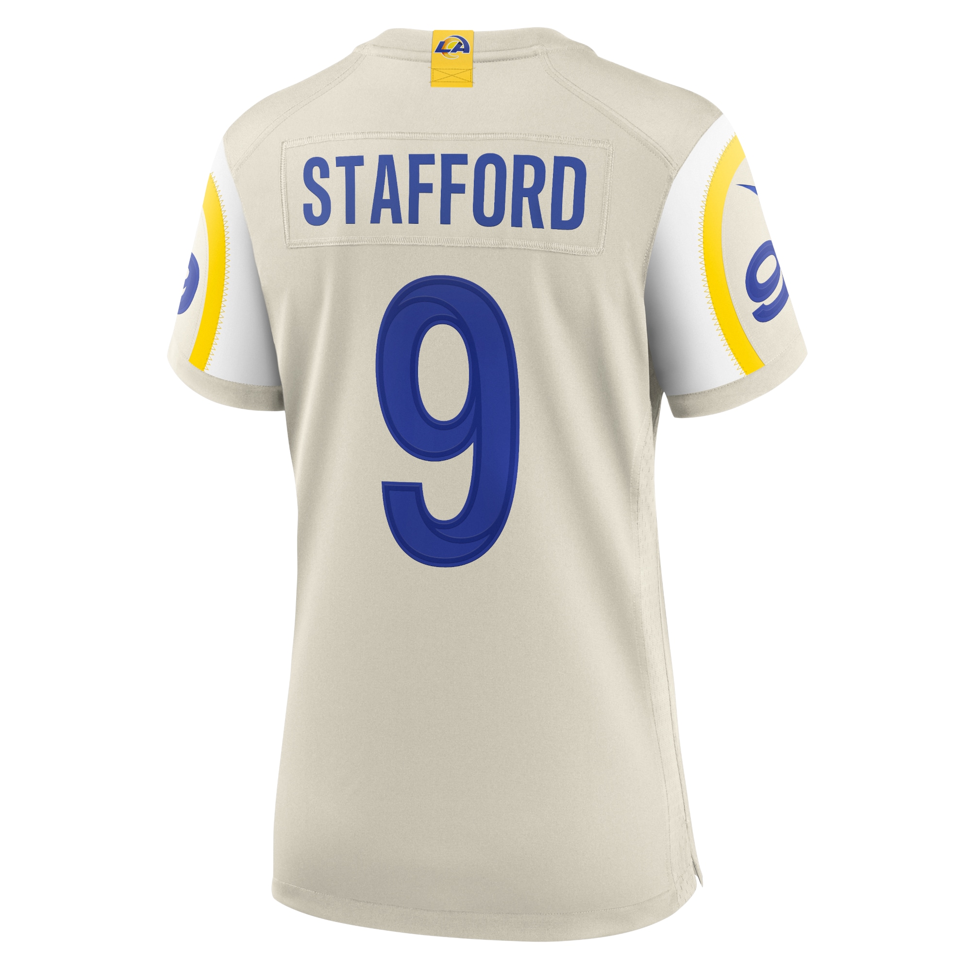 Los Angeles Rams Matthew Stafford Bone Player Game NFL Jersey Women's