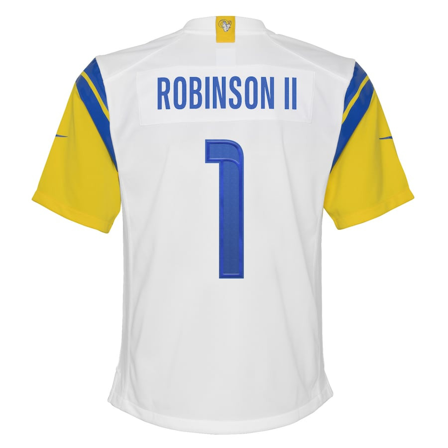 Allen Robinson 1 Los Angeles Rams Game White NFL Jersey Youth