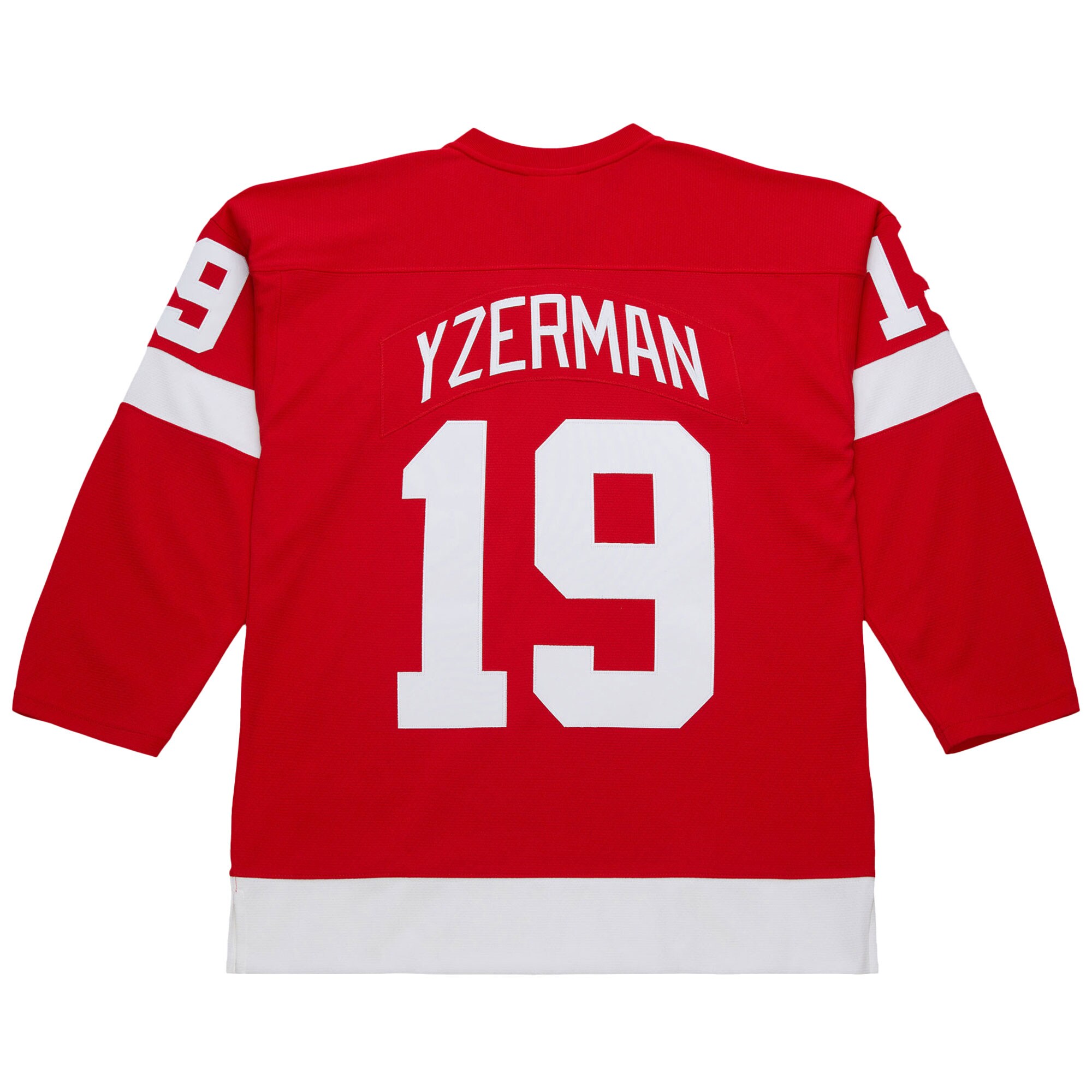 Detroit Red Wings Steve Yzerman Scarlet 1996-97 Power Play NHL Jersey Men's