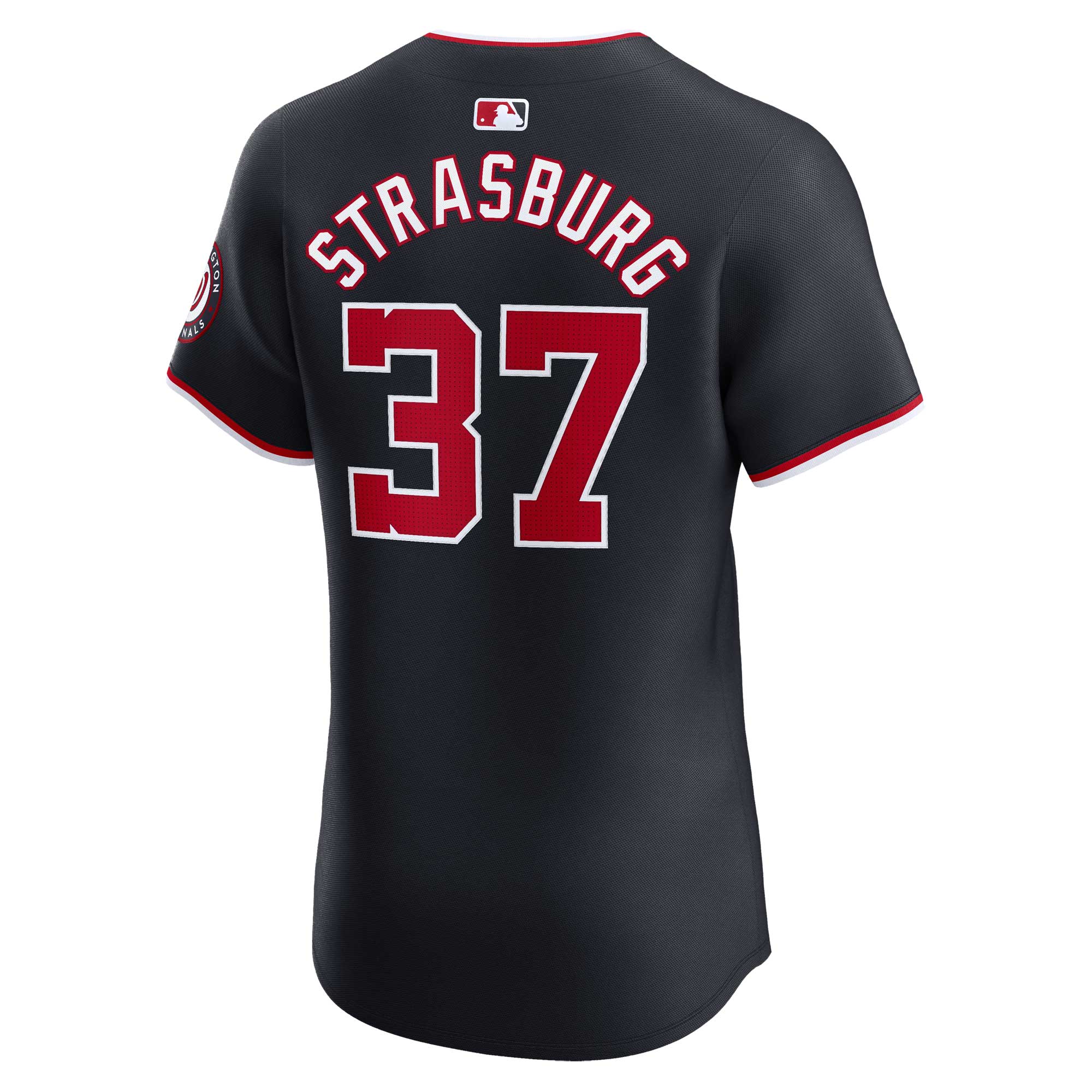 Washington Nationals Stephen Strasburg Navy Alternate Elite Player MLB Jersey Men's