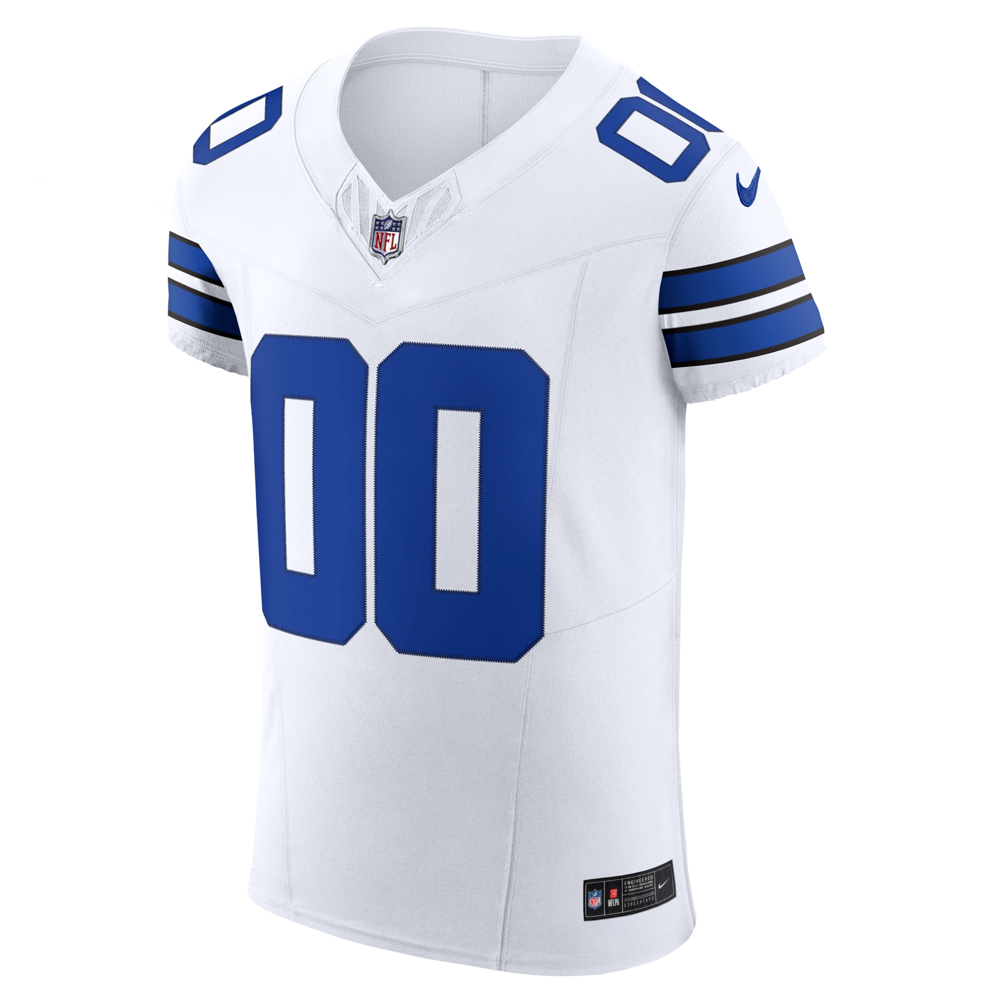 Dallas Cowboys White Vapor F.U.S.E. Elite Custom NFL Jersey Men's