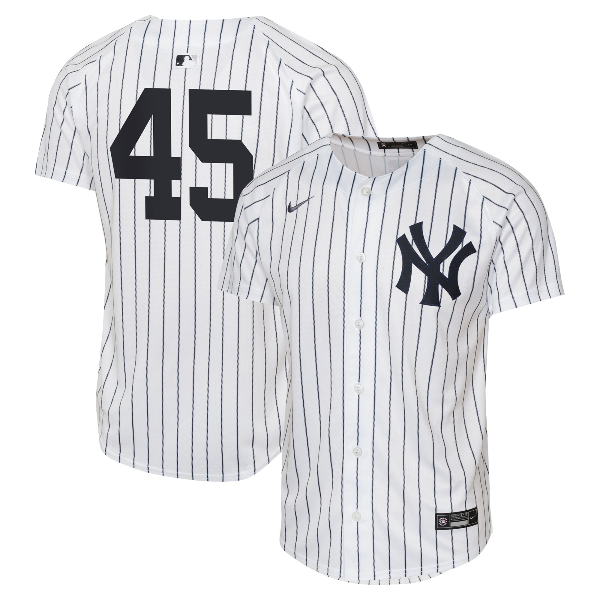 New York Yankees Gerrit Cole White Home Limited MLB Jersey Youth