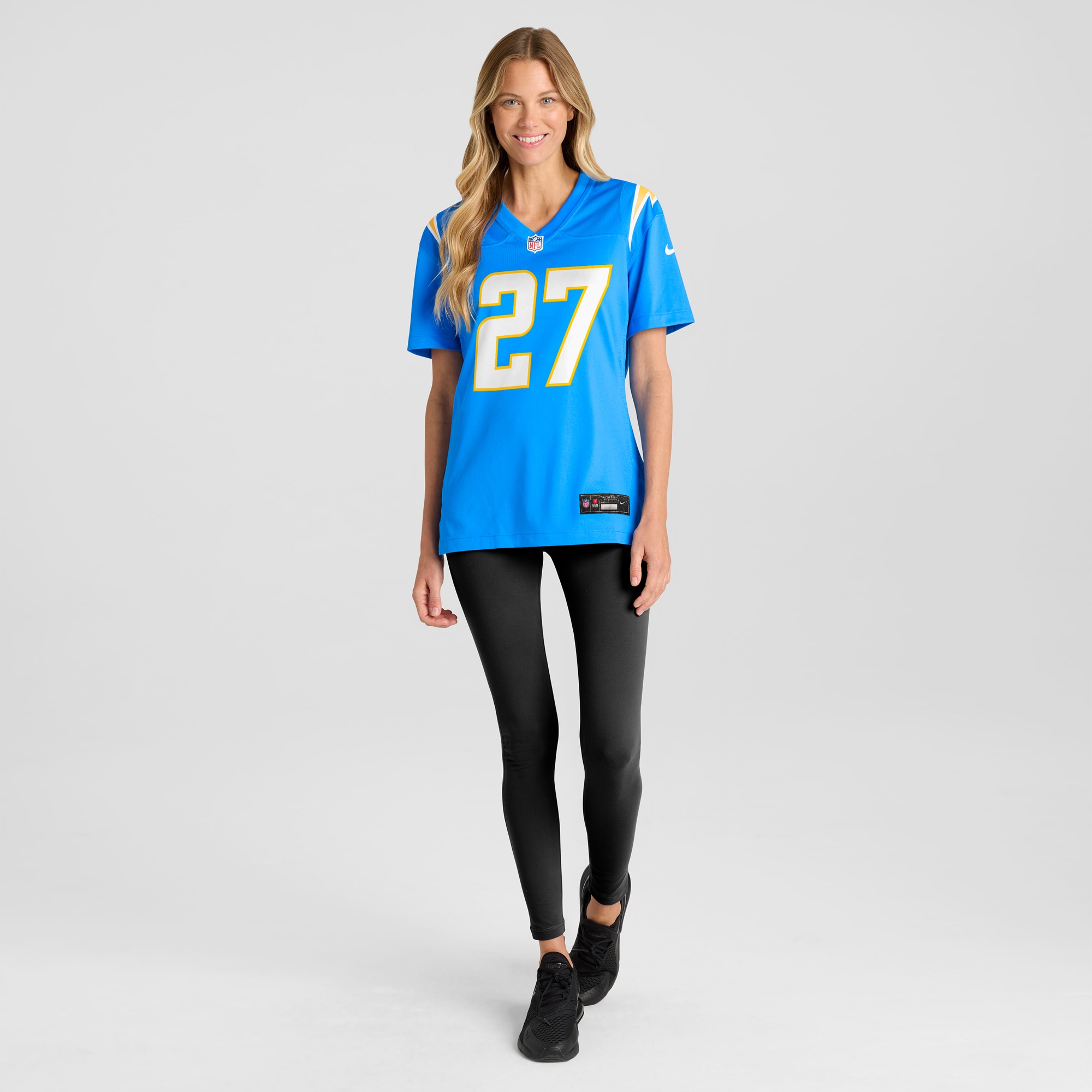 Los Angeles Chargers J.K. Dobbins Powder Blue Team Game NFL Jersey Women's