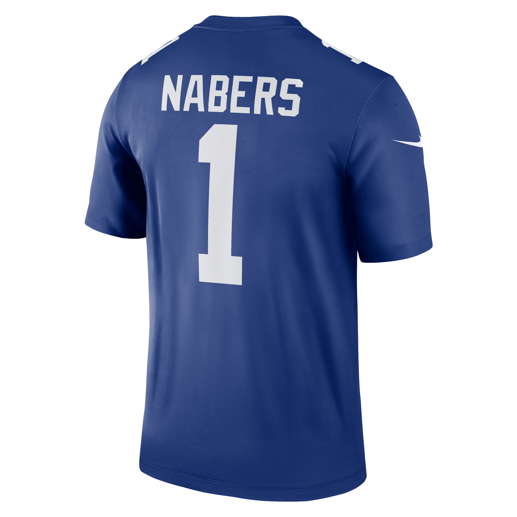 New York Giants Malik Nabers Royal Team Legend Player Performance Top NFL Jersey Men's