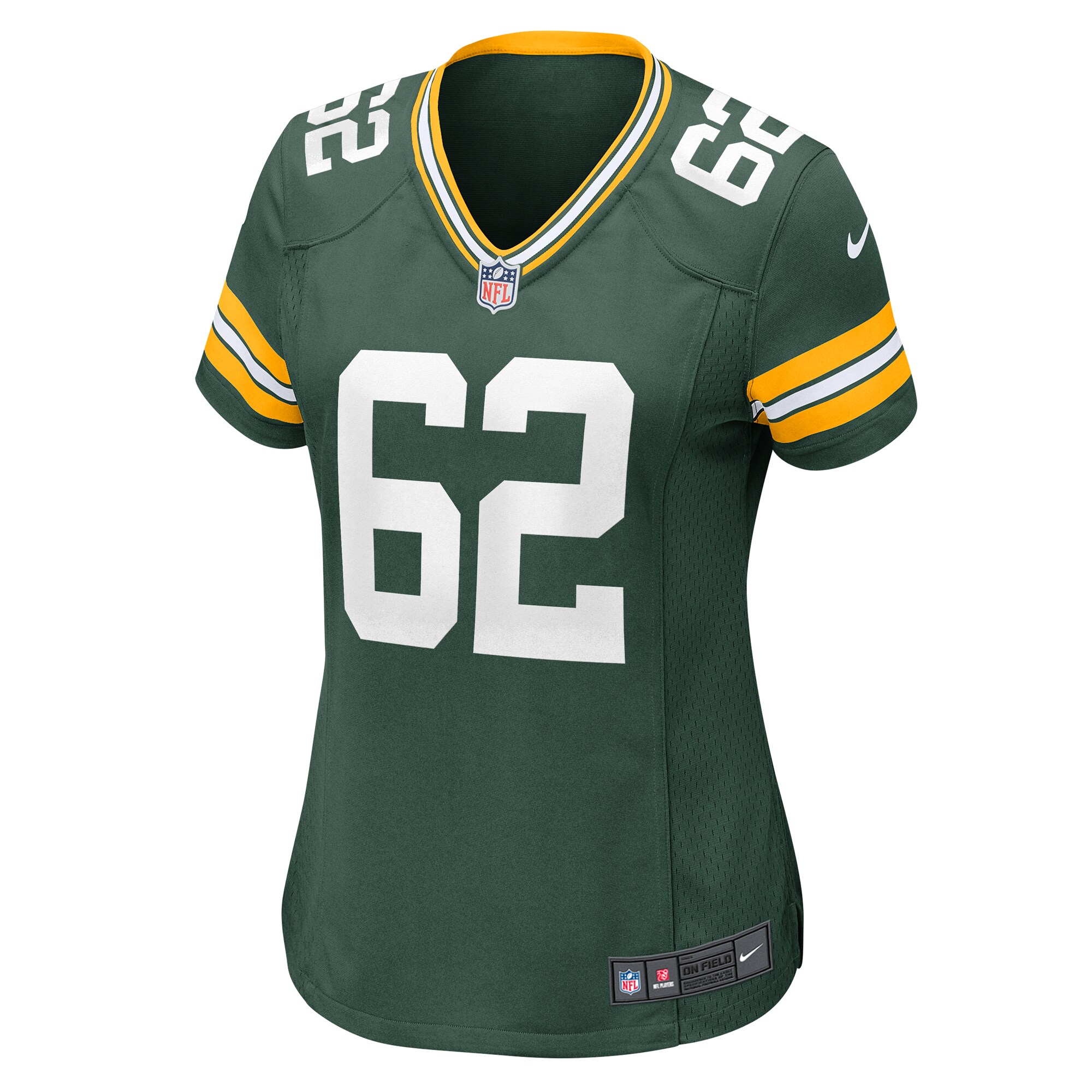 Green Bay Packers Jacob Monk Green Game NFL Jersey Women's