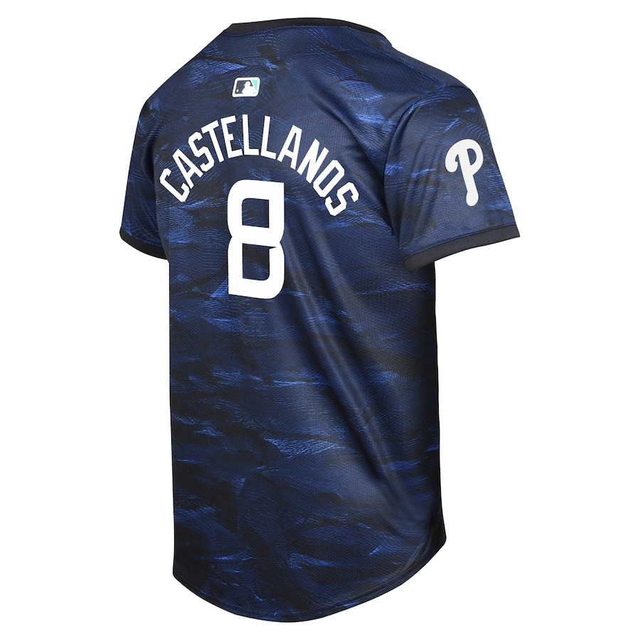 Nick Castellanos 8 National League 2023 All Star Game Limited Royal MLB Jersey Youth