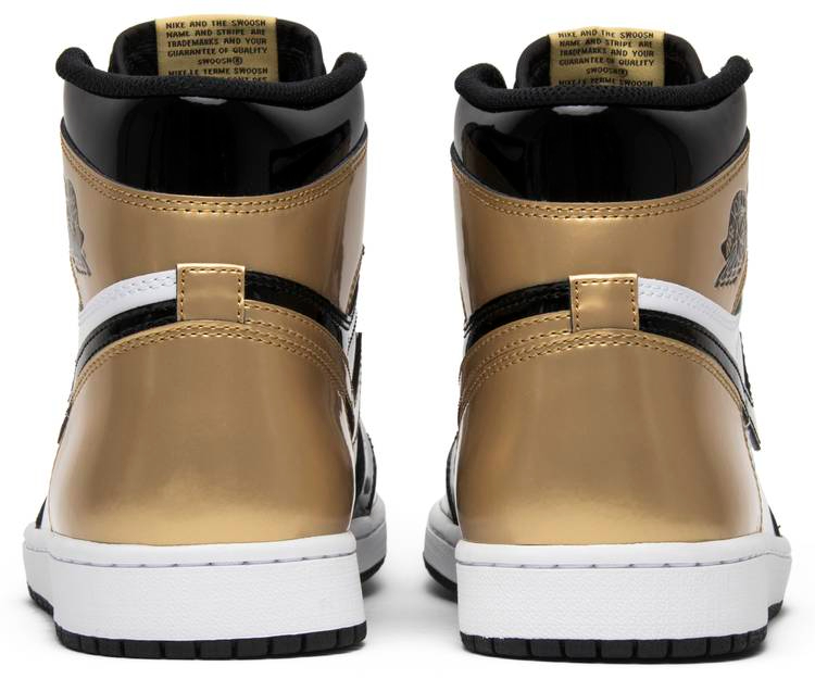 Air Jordan 1 Retro High OG NRG Gold Toe 861428-007