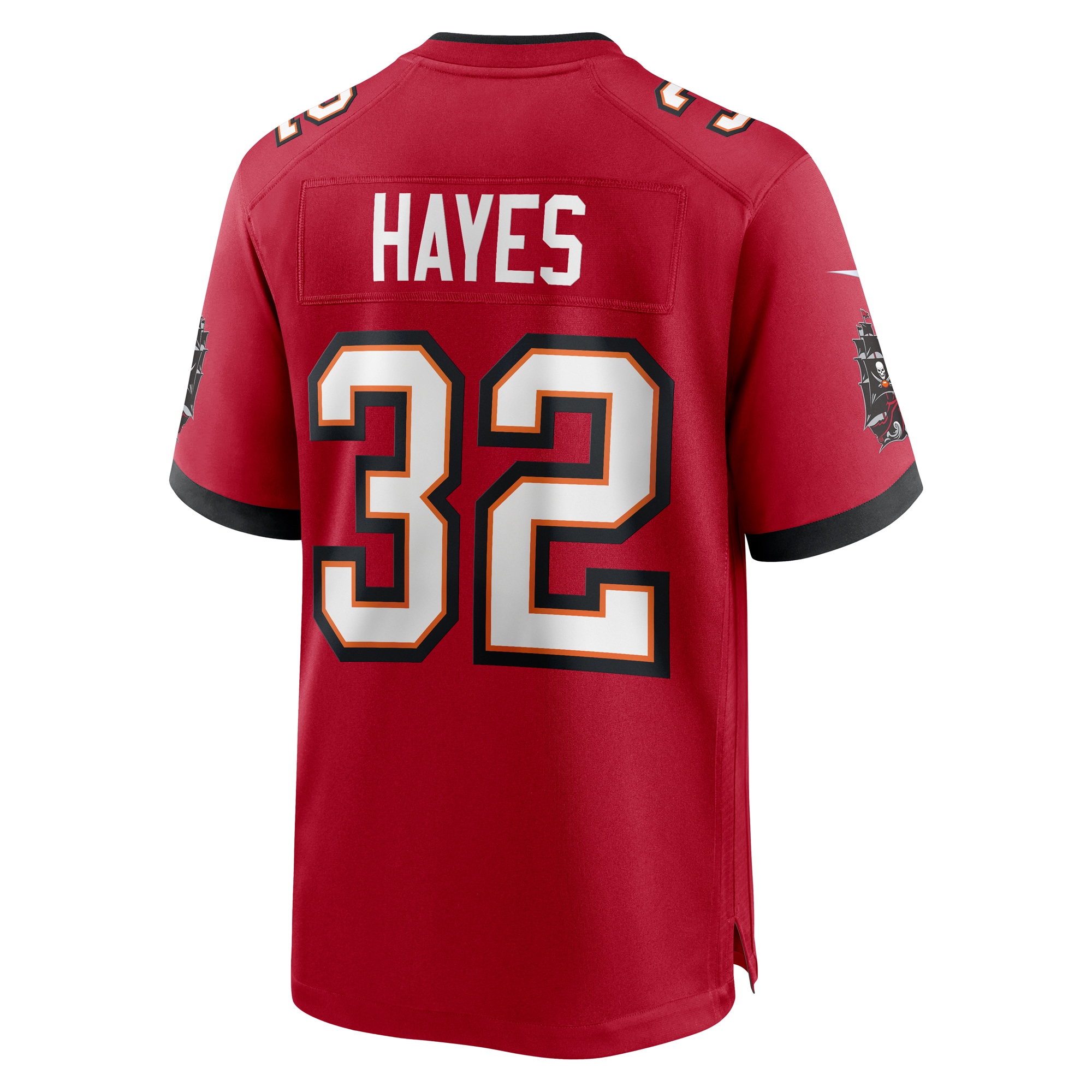 Tampa Bay Buccaneers Josh Hayes Red Game NFL Jersey Men's