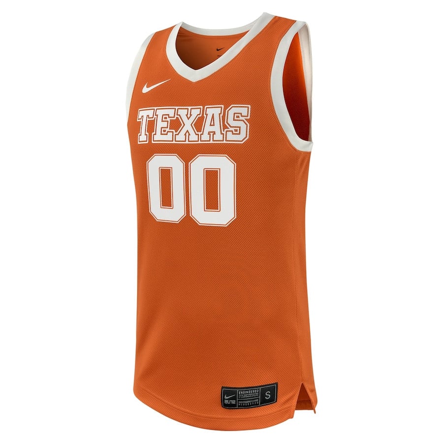 Texas Longhorn Unisex NIL Custom Texas Orange NCAA Jersey Unisex