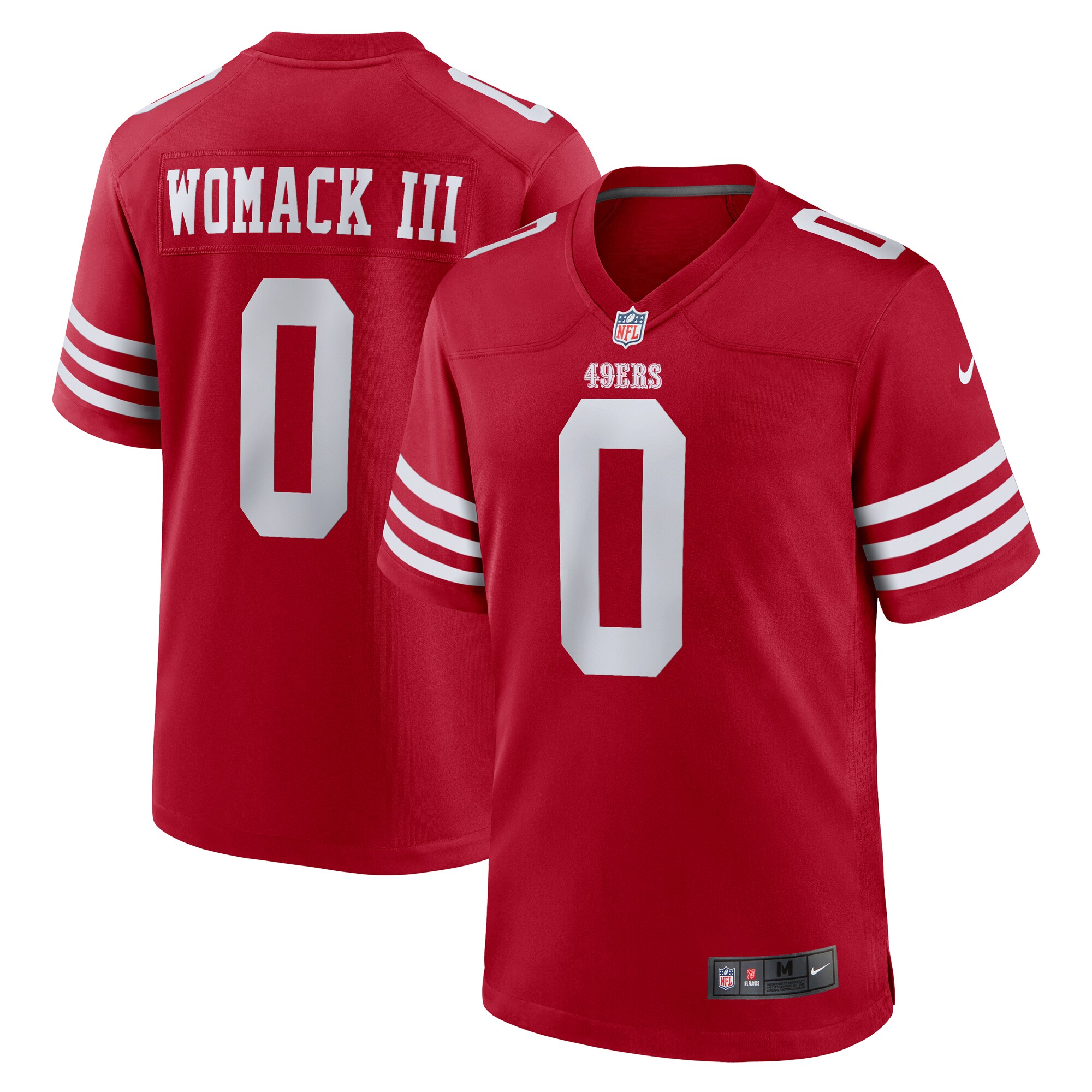 Samuel Womack III San Francisco 49ers Nike Game Jersey - Scarlet