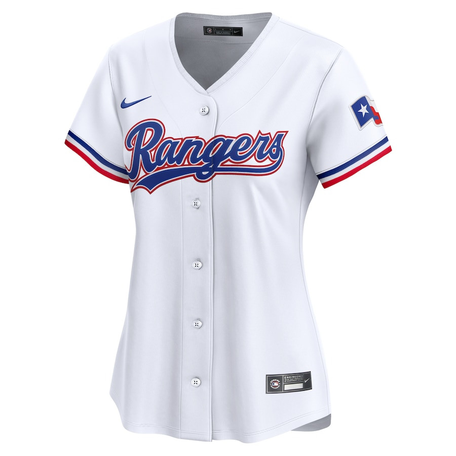 Jos? Leclerc 25 Texas Rangers Home Limited Player White MLB Jersey Women's
