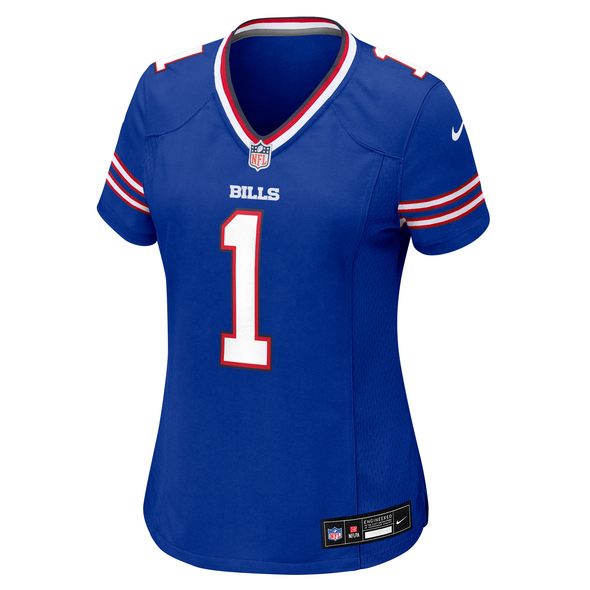 Buffalo Bills Number 1 Mom Royal Game NFL Jersey Women's