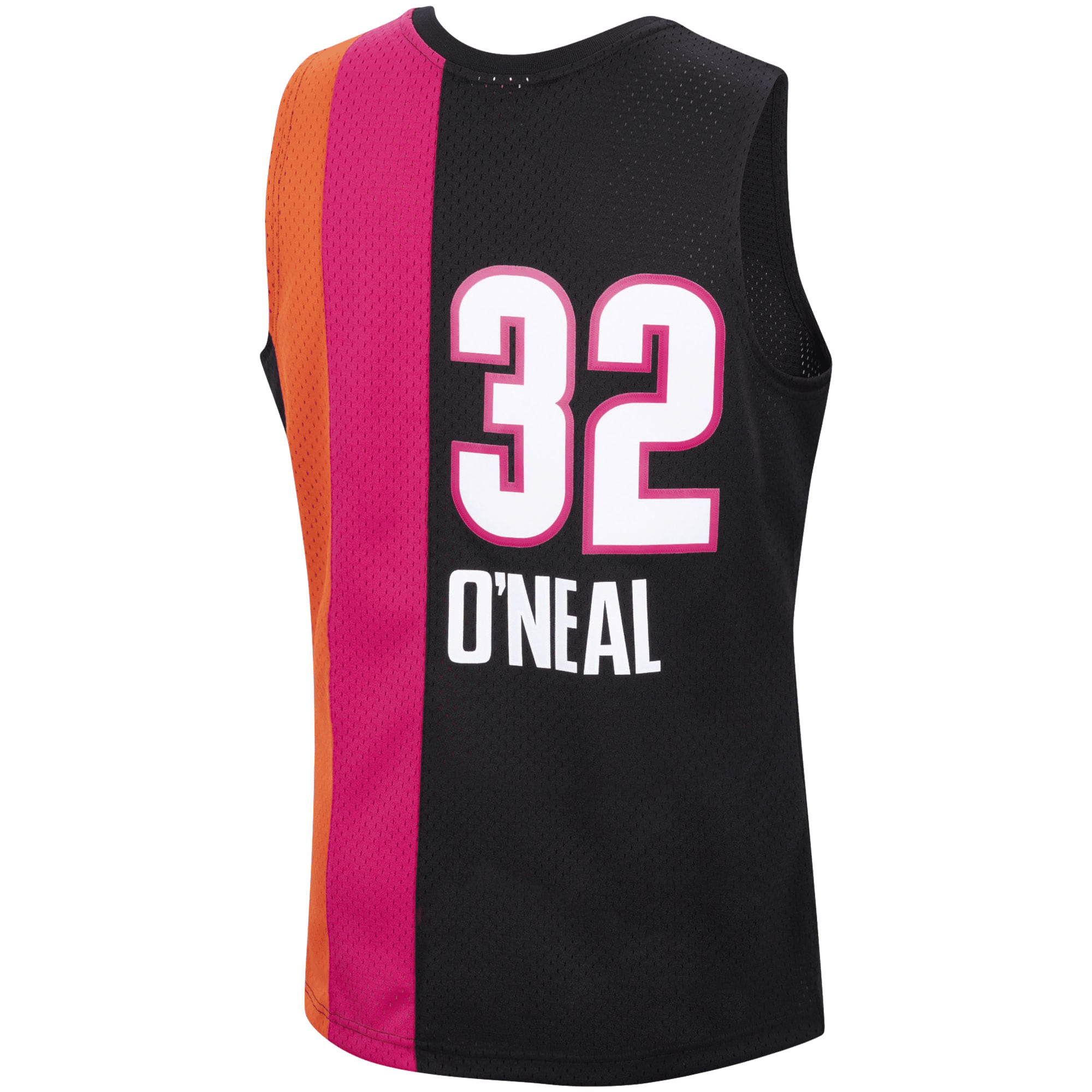 Shaquille O'Neal Miami Heat Mitchell Ness 2005-06 Hardwood Classics Swingman Black NBA Jersey Men's