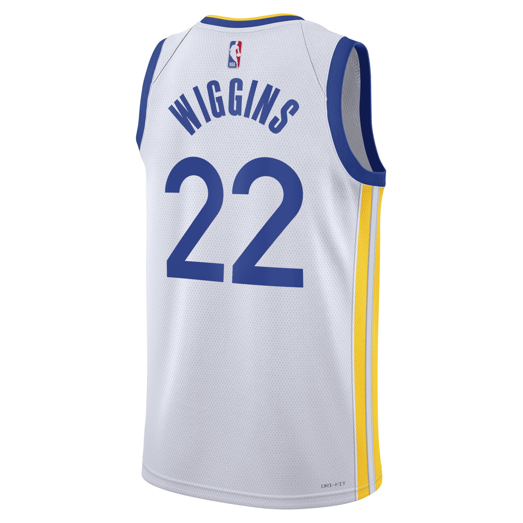 Golden State Warriors Association Edition Swingman White Andrew Wiggin Unisex NBA Jersey Unisex