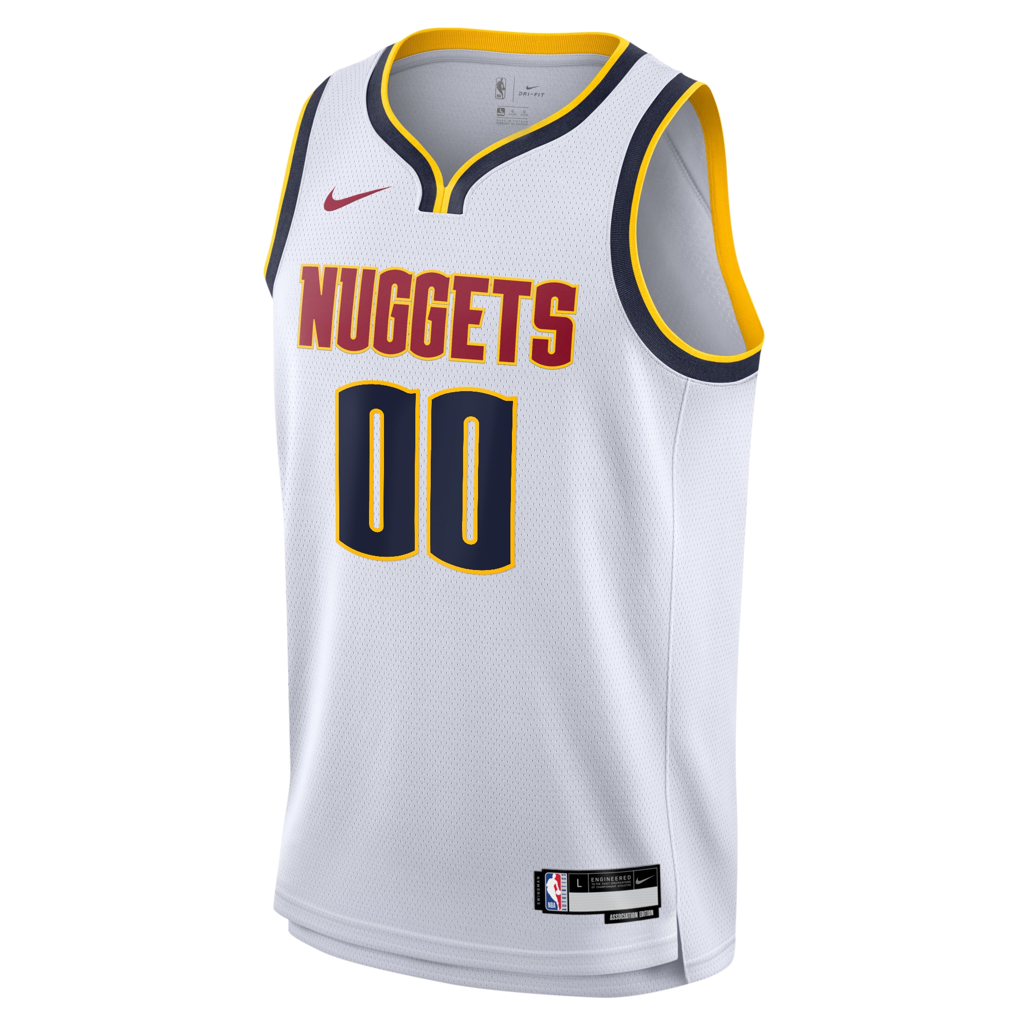 Denver Nuggets Association Swingman Custom NBA Jersey Youth