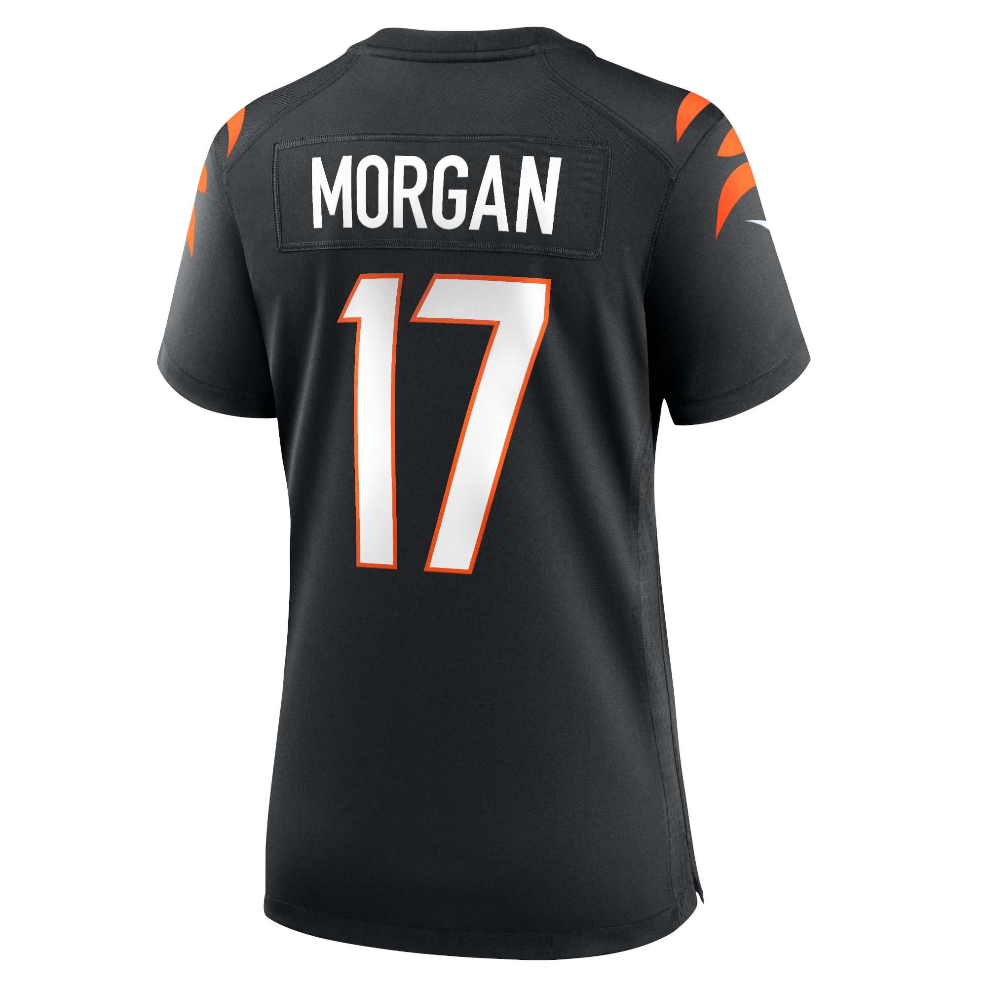 Cincinnati Bengals Stanley Morgan Black Player Game NFL Jersey Women's