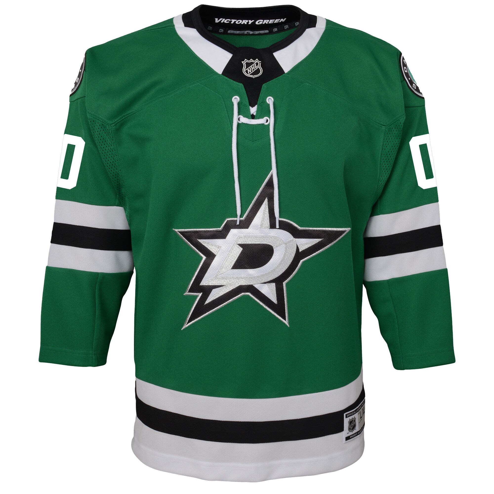 Dallas Stars Green Home Custom Premier NHL Jersey Youth