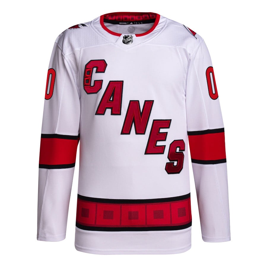 Carolina Hurricanes Away Primegreen White NHL Jersey Men's