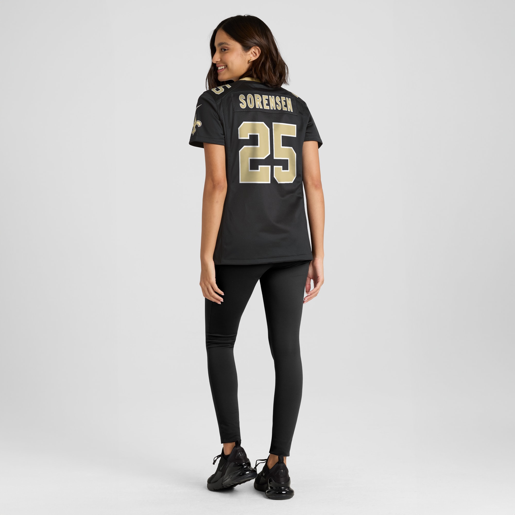 New Orleans Saints Daniel Sorensen Black Game Player NFL Jersey Women's