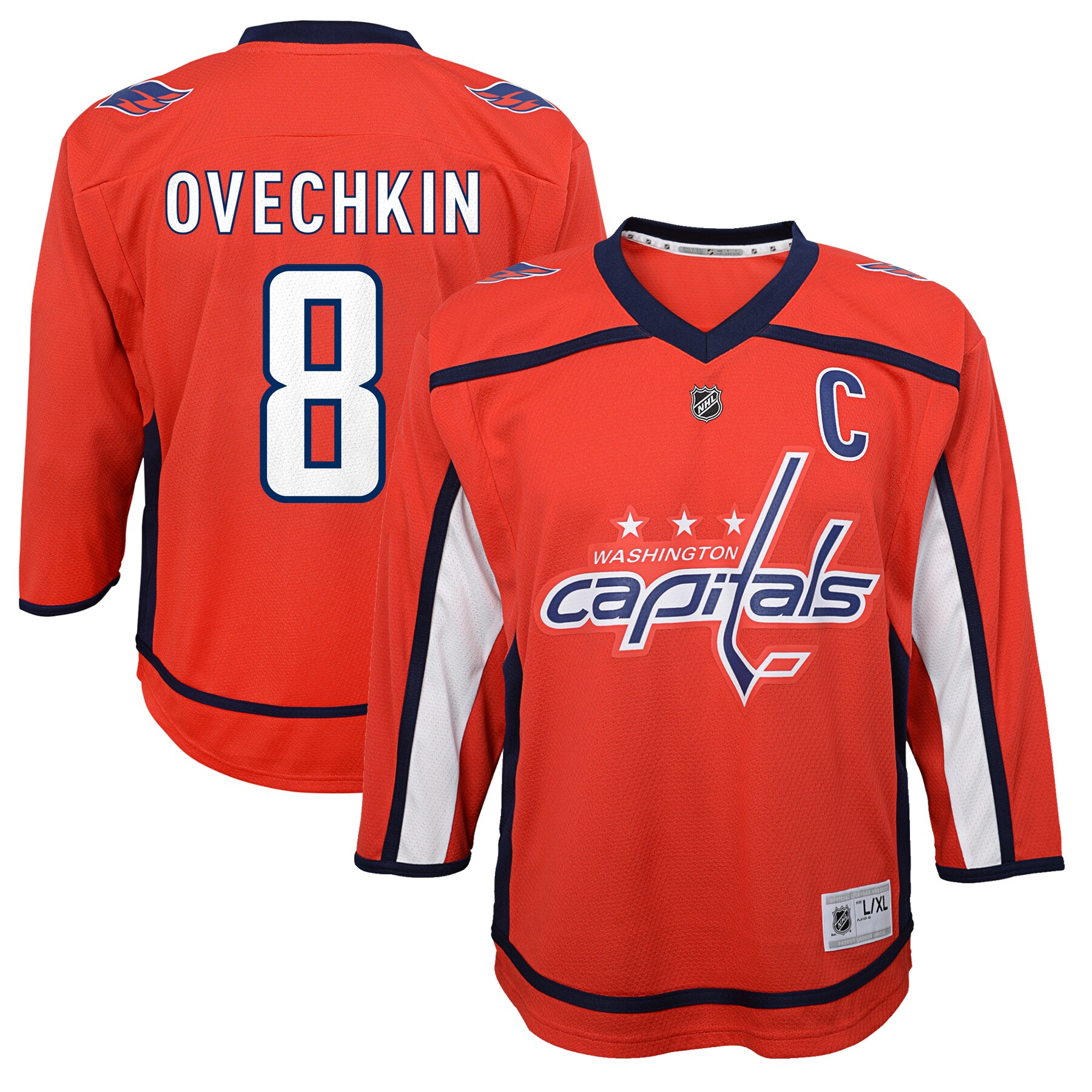 Infant Washington Capitals Alexander Ovechkin Red Player NHL Jersey Men's