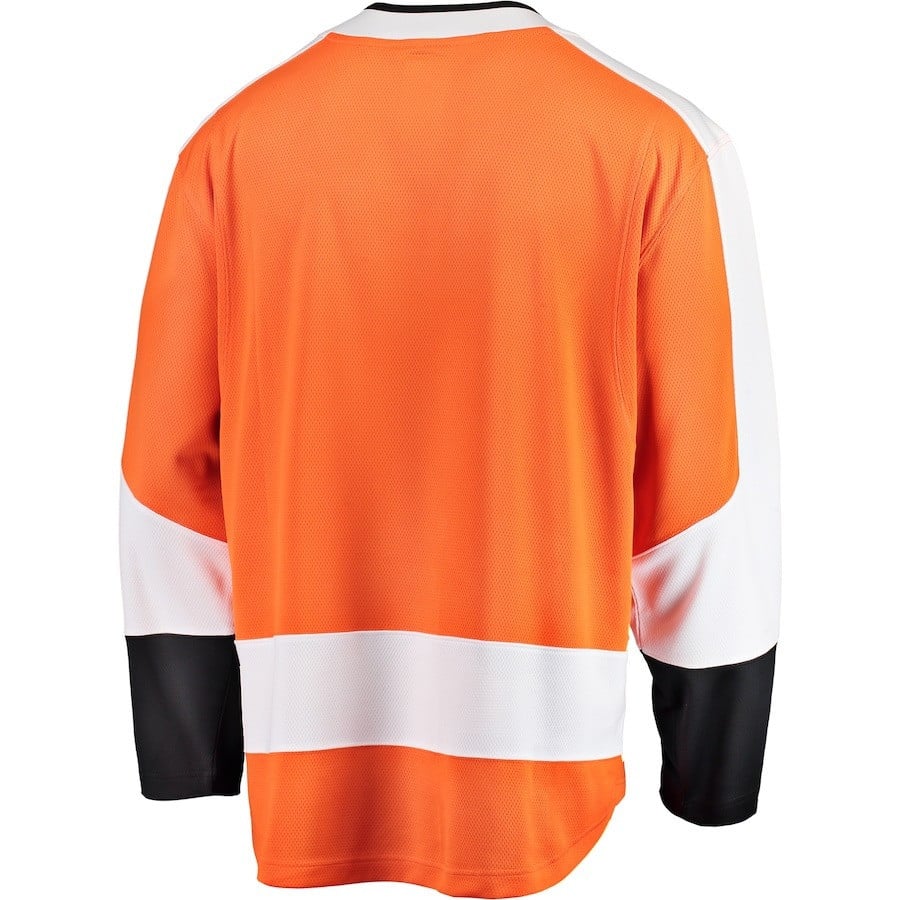 Oliver Bonk #59 Philadelphia Flyers 2023 Draft Home Orange NHL Jersey Men's
