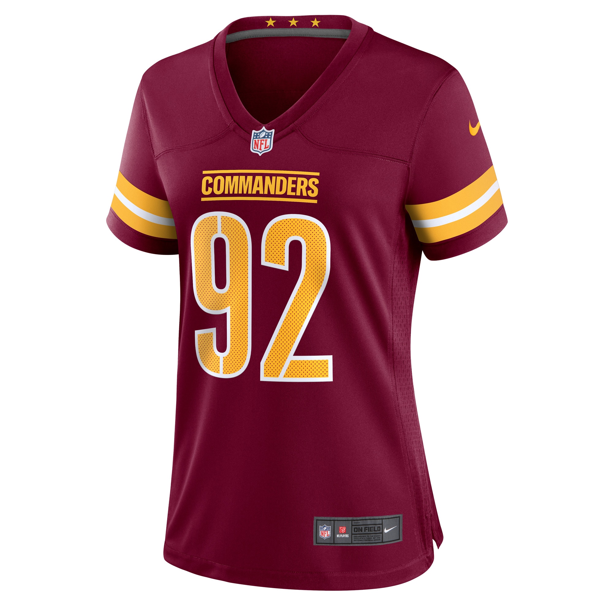 Washington Commanders Dorance Armstrong Burgundy Game NFL Jersey Women's