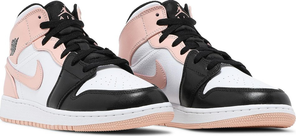 Air Jordan 1 Mid GS Crimson Tint 554725-133