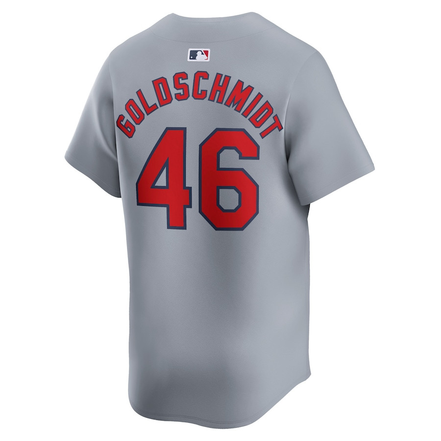 Paul Goldschmidt 46 St. Louis Cardinals Away Limited Player Gray MLB Jersey Men's