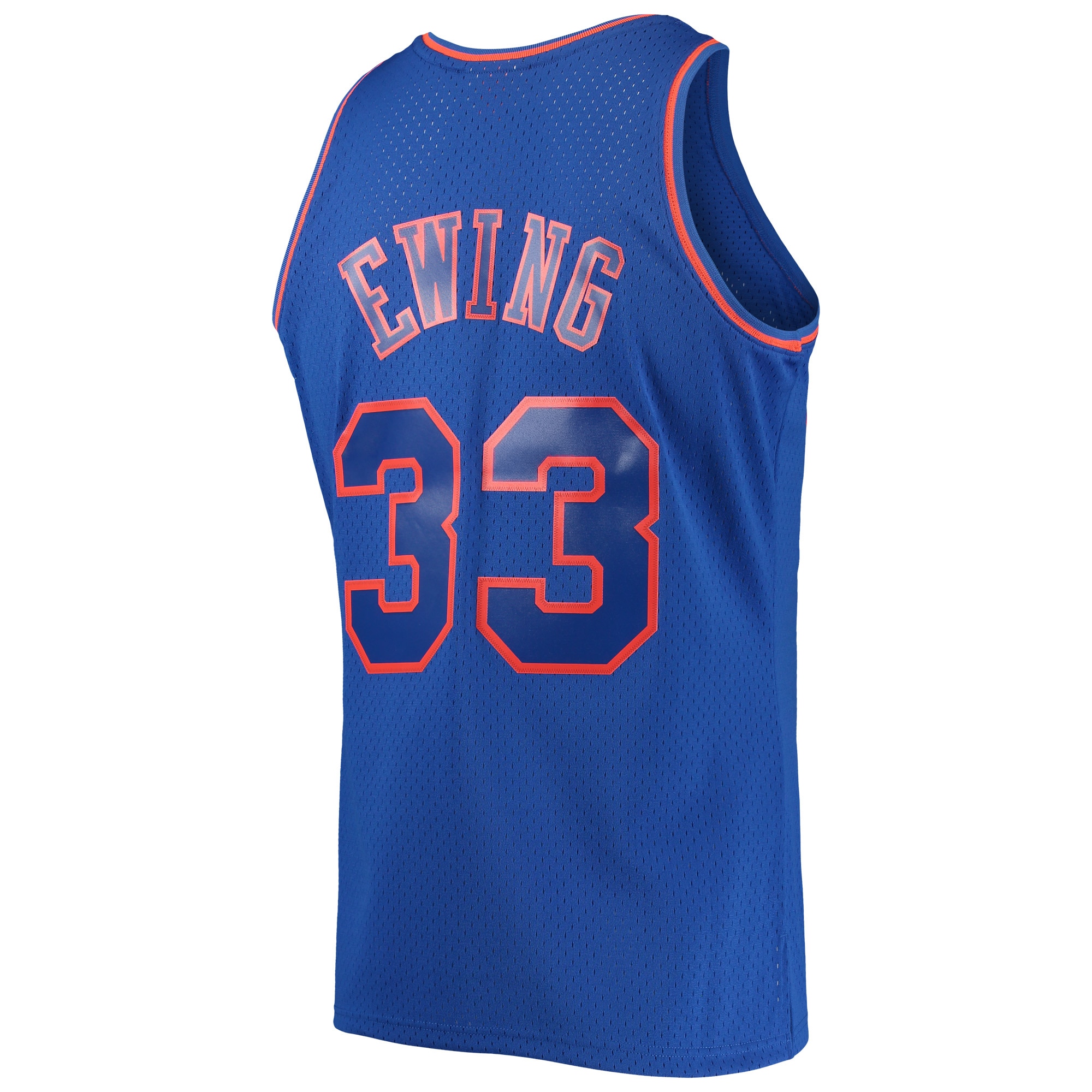 Mitchell Ness Patrick Ewing Blue New York Knicks 1996/97 Hardwood Classics Swingman NBA Jersey Men's
