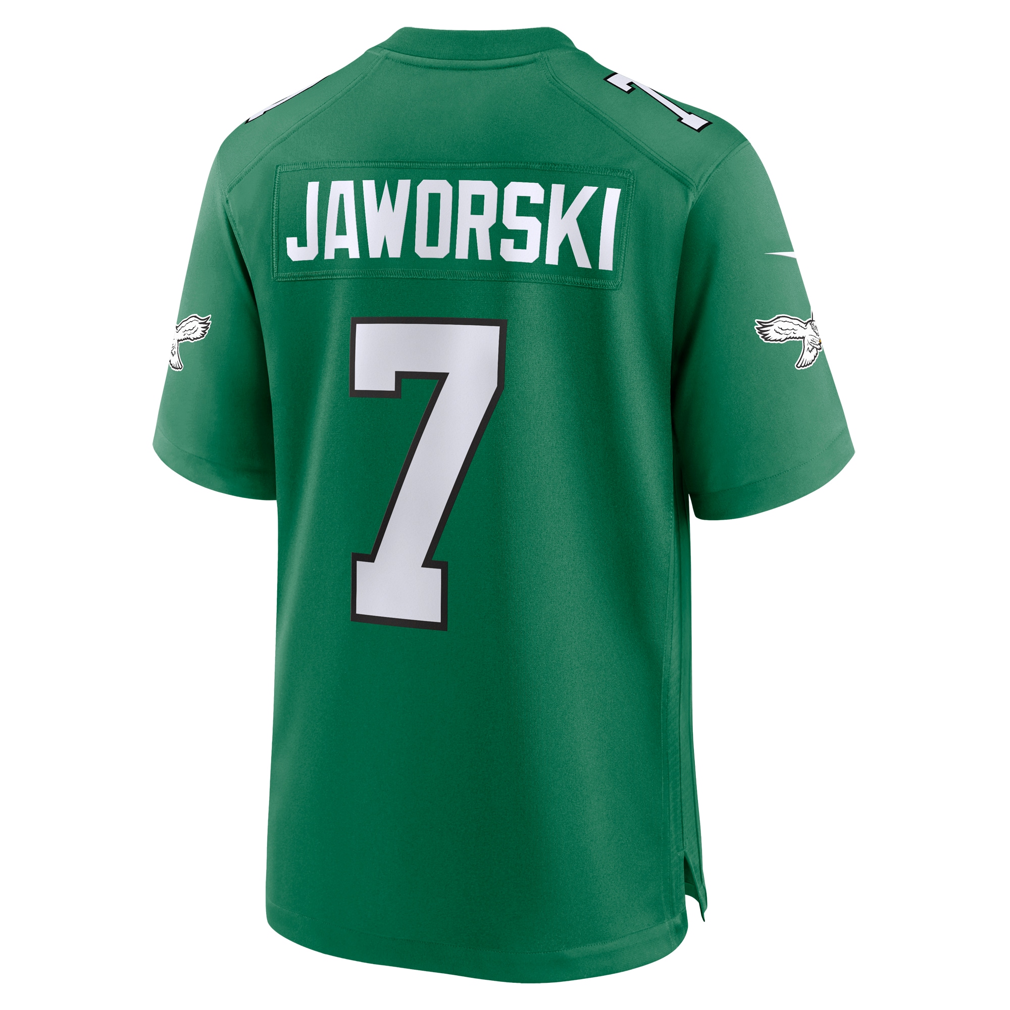 Philadelphia Eagles Ron Jaworski Kelly Green Alternate Game NFL Jersey Men's