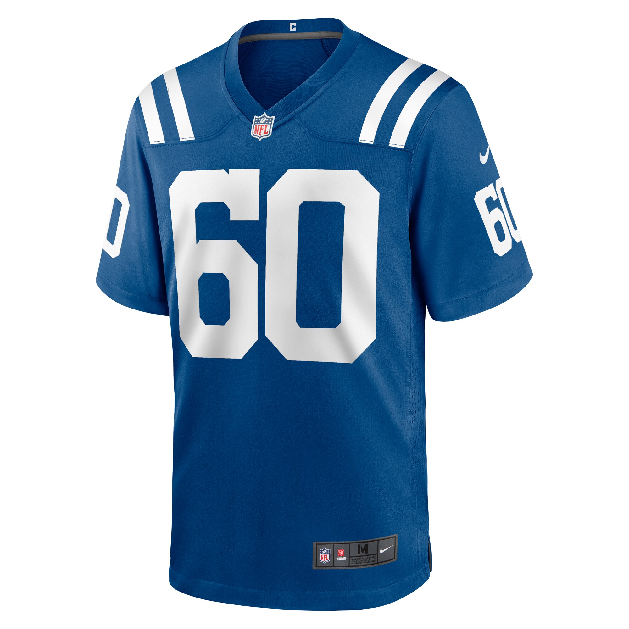 Indianapolis Colts Tanor Bortolini Royal Game NFL Jersey Men's