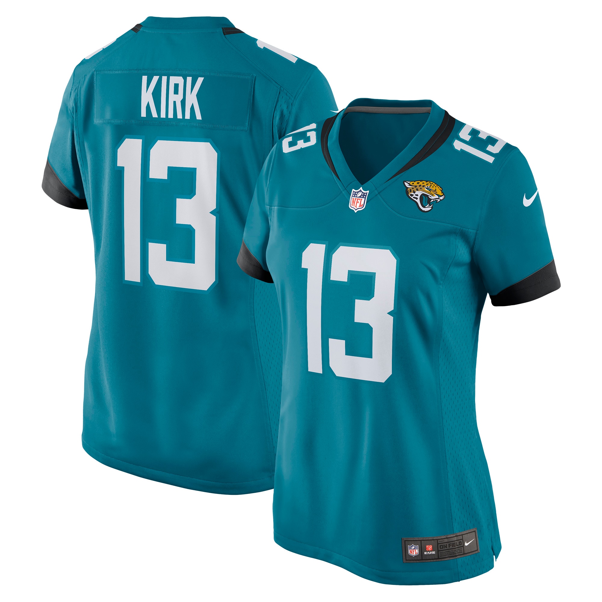 Jacksonville Jaguars Christian Kirk Teal Game NFL Jersey Women's