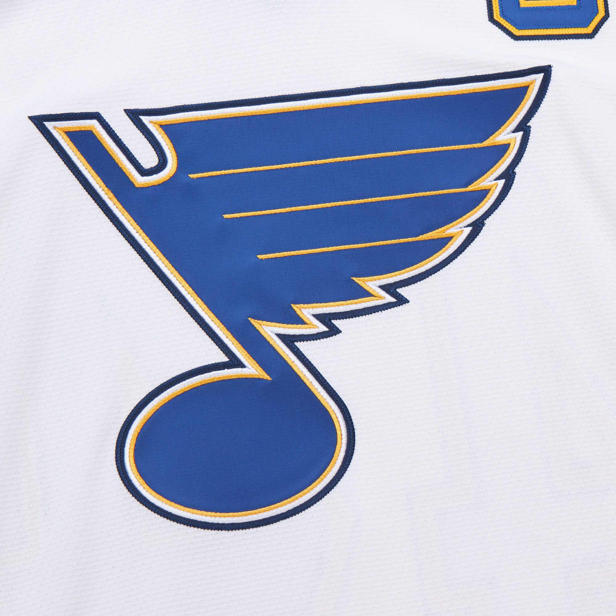 St. Louis Blues Chris Pronger White 1999-00 Power Play NHL Jersey Men's