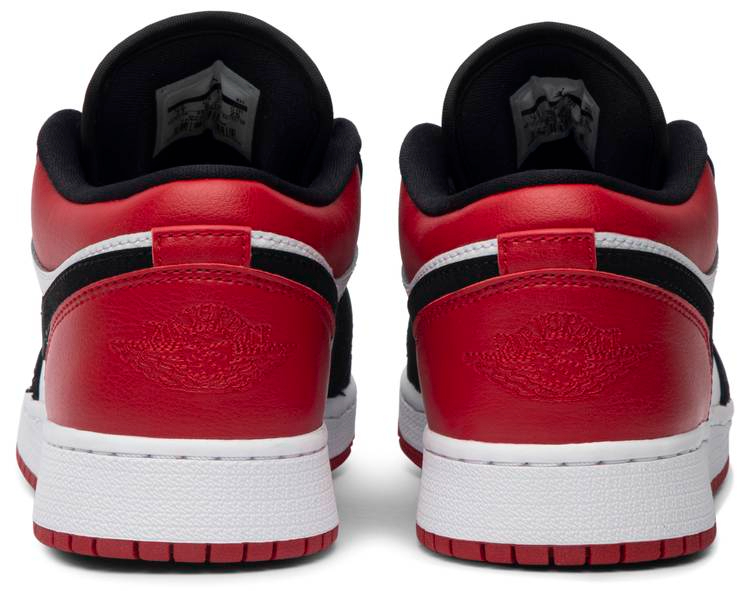 Air Jordan 1 Low GS Black Toe 553560-116