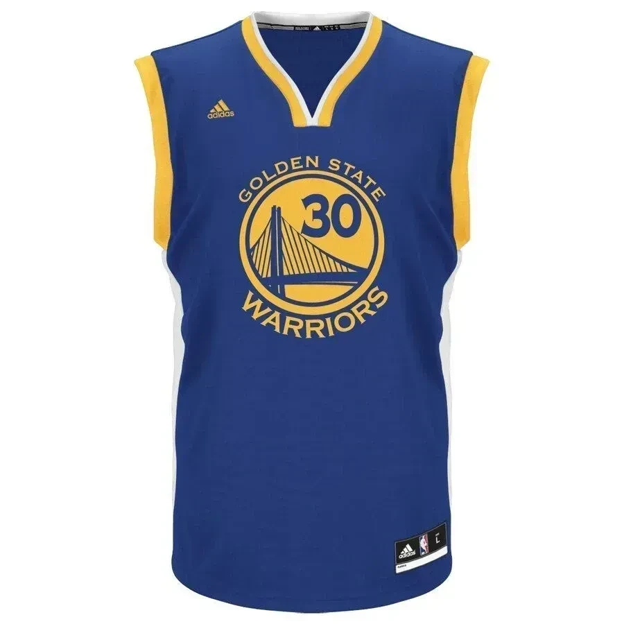 Stephen Curry Golden State Warriors Road Royal Blue NBA Jersey Men's