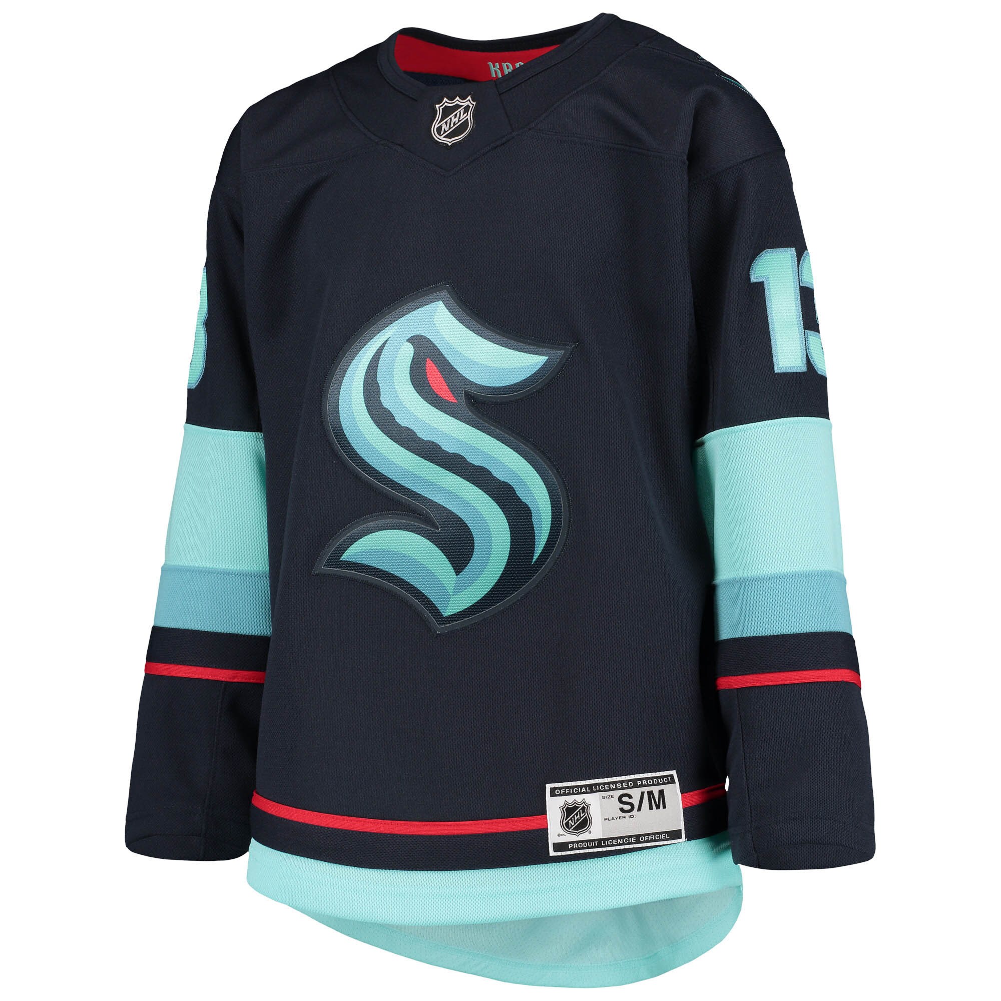 Seattle Kraken Brandon Tanev Deep Sea Blue Home Premier Player NHL Jersey Youth