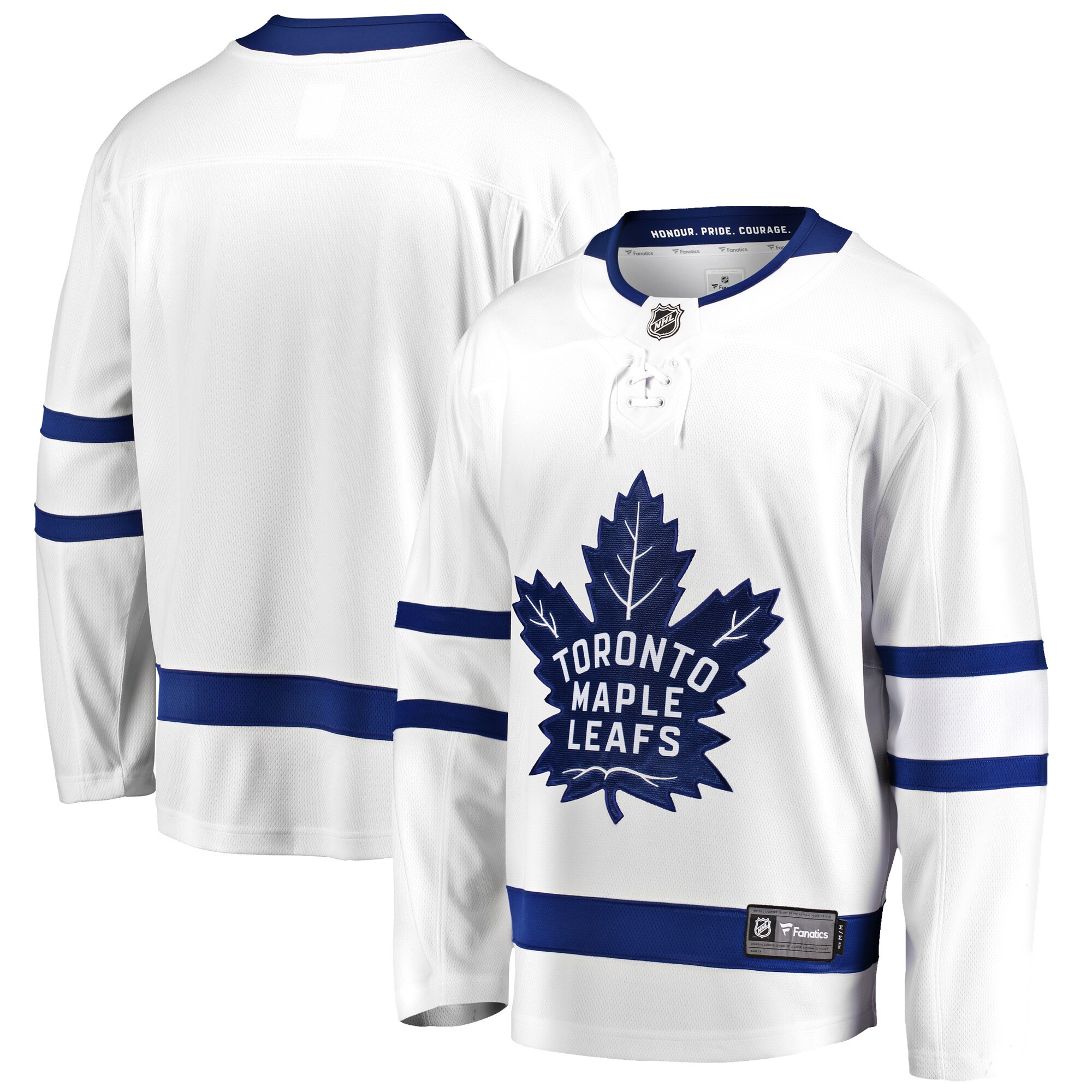 Toronto Maple Leafs White Breakaway Away NHL Jersey Men's