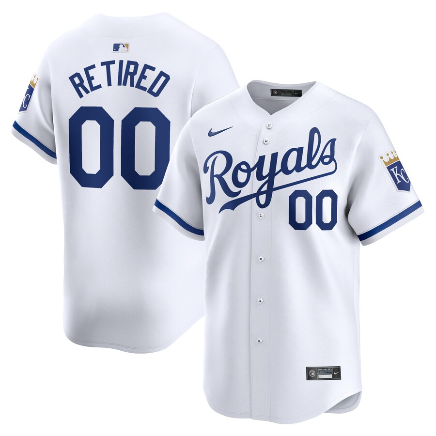 Kansas City Royals Home Limited Pick-A-Player Retired Roster Jersey White