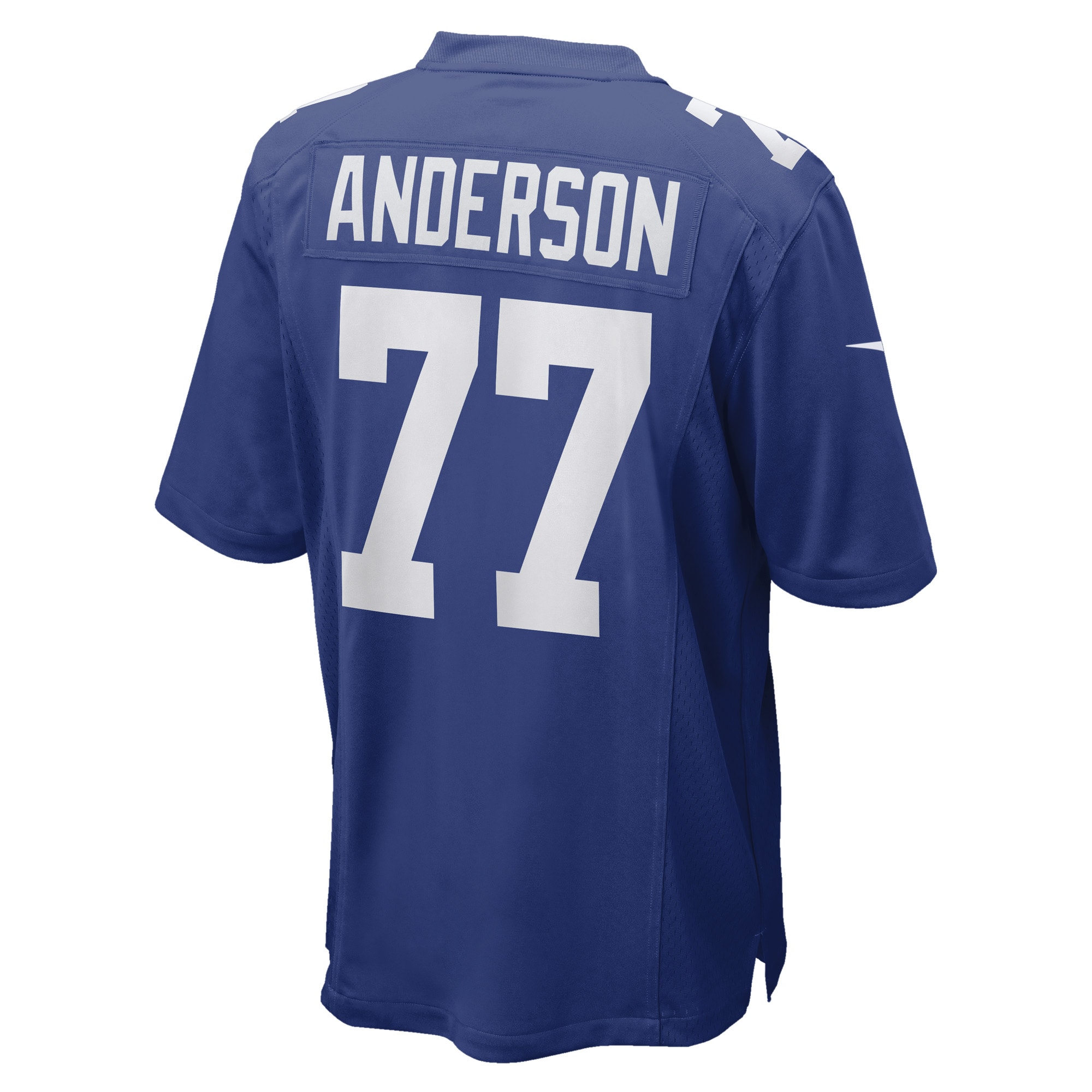 New York Giants Jack Anderson Royal Game Player NFL Jersey Men's