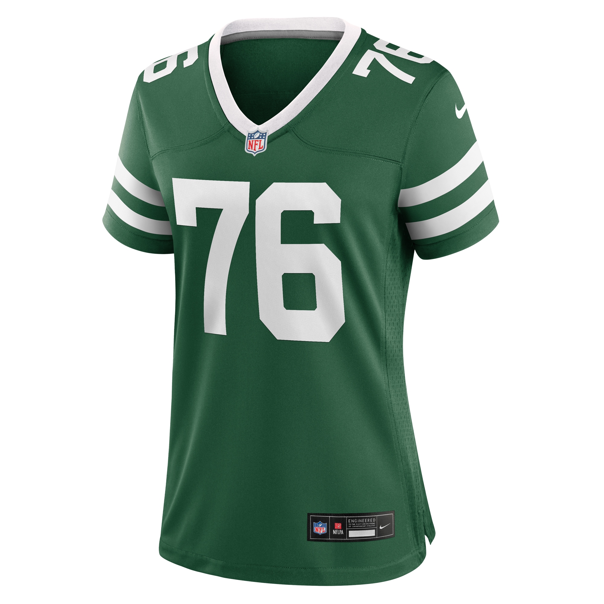 New York Jets John Simpson Legacy Green Game NFL Jersey Women's