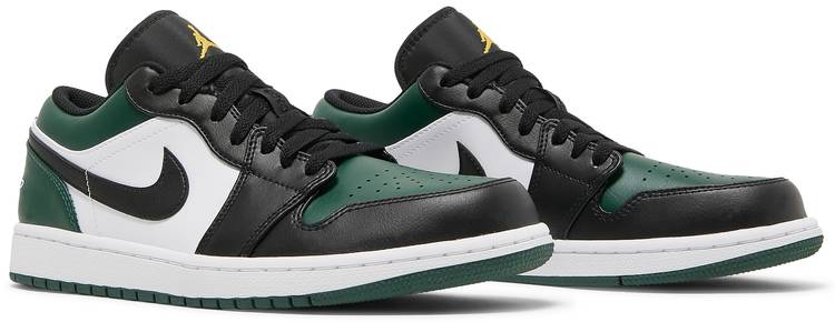 Air Jordan 1 Low Green Toe 553558-371
