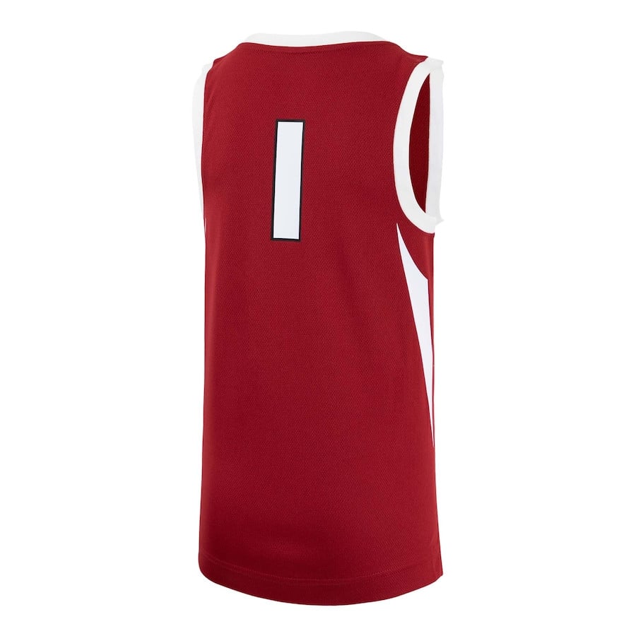 Arkansas Razorbacks Crimson #1 NCAA Jersey Men's